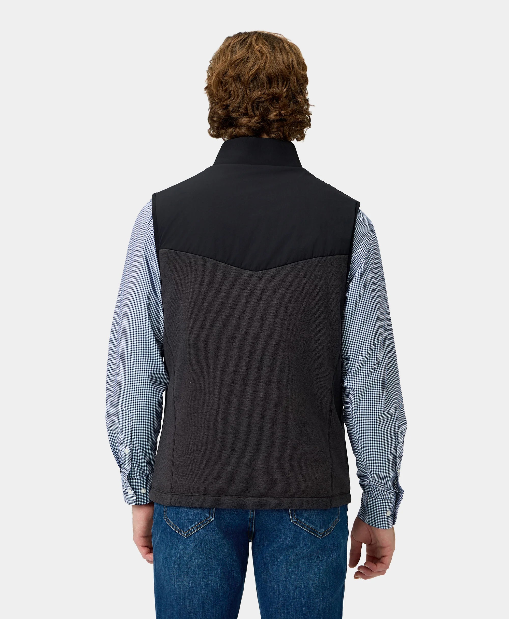 Augusta Men's Heated Sweater Fleece Vest (Apparel Only) - Image 15