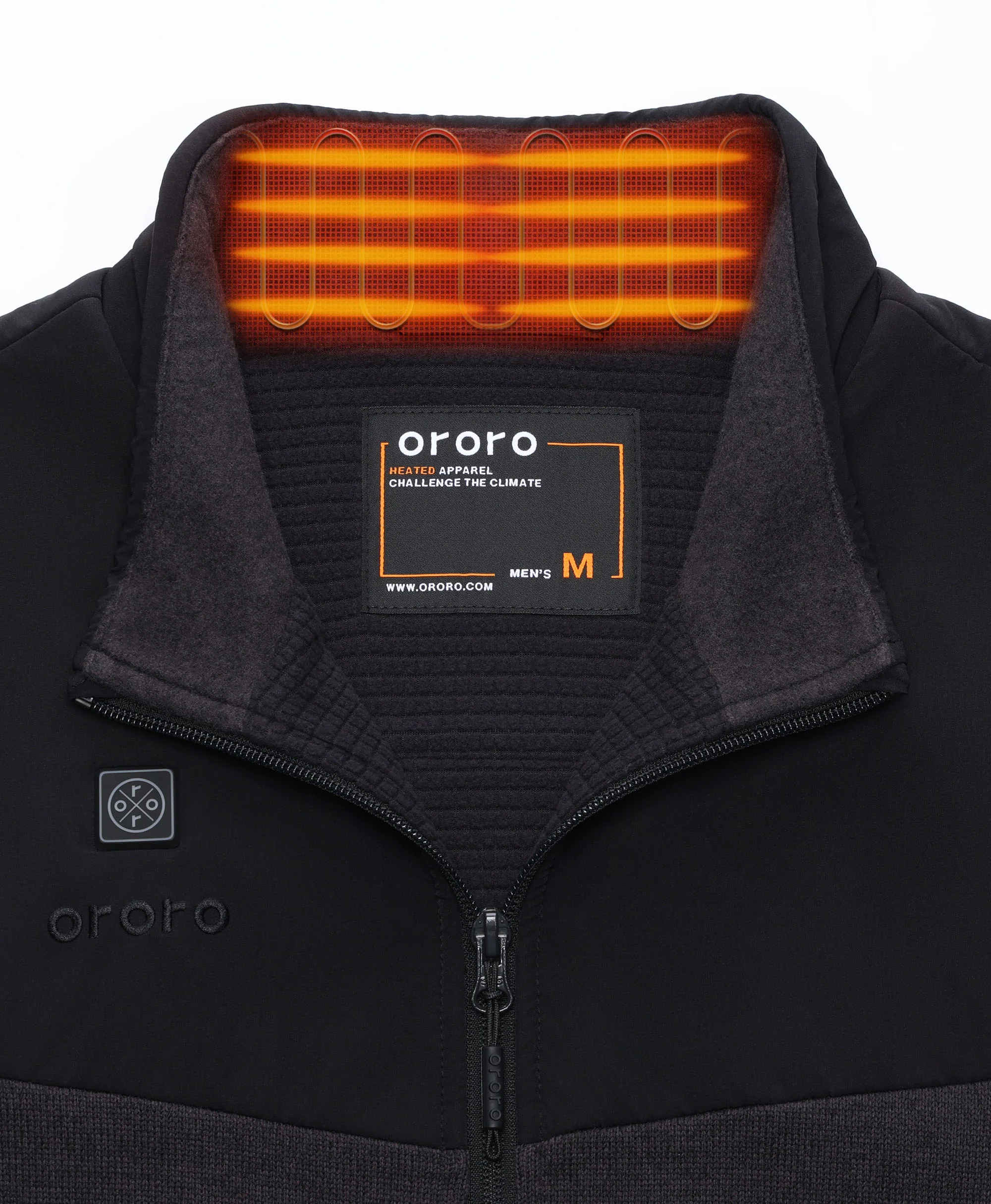 Augusta Men's Heated Sweater Fleece Vest (Apparel Only) - Image 18