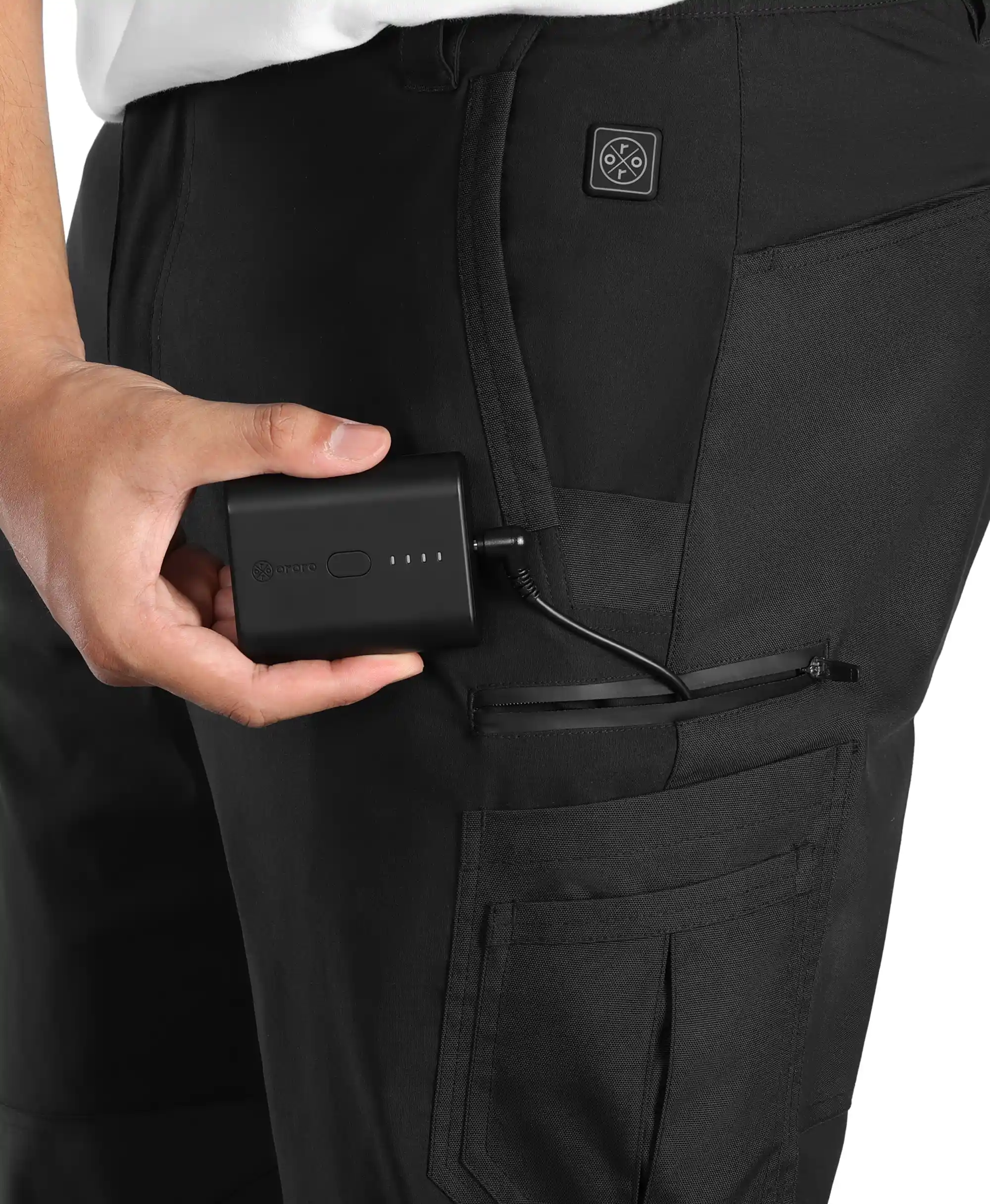 (Open-Box) Bristol Men's Heated Utility Fleece Lined Pants (Battery Set Not Included) - Image 12