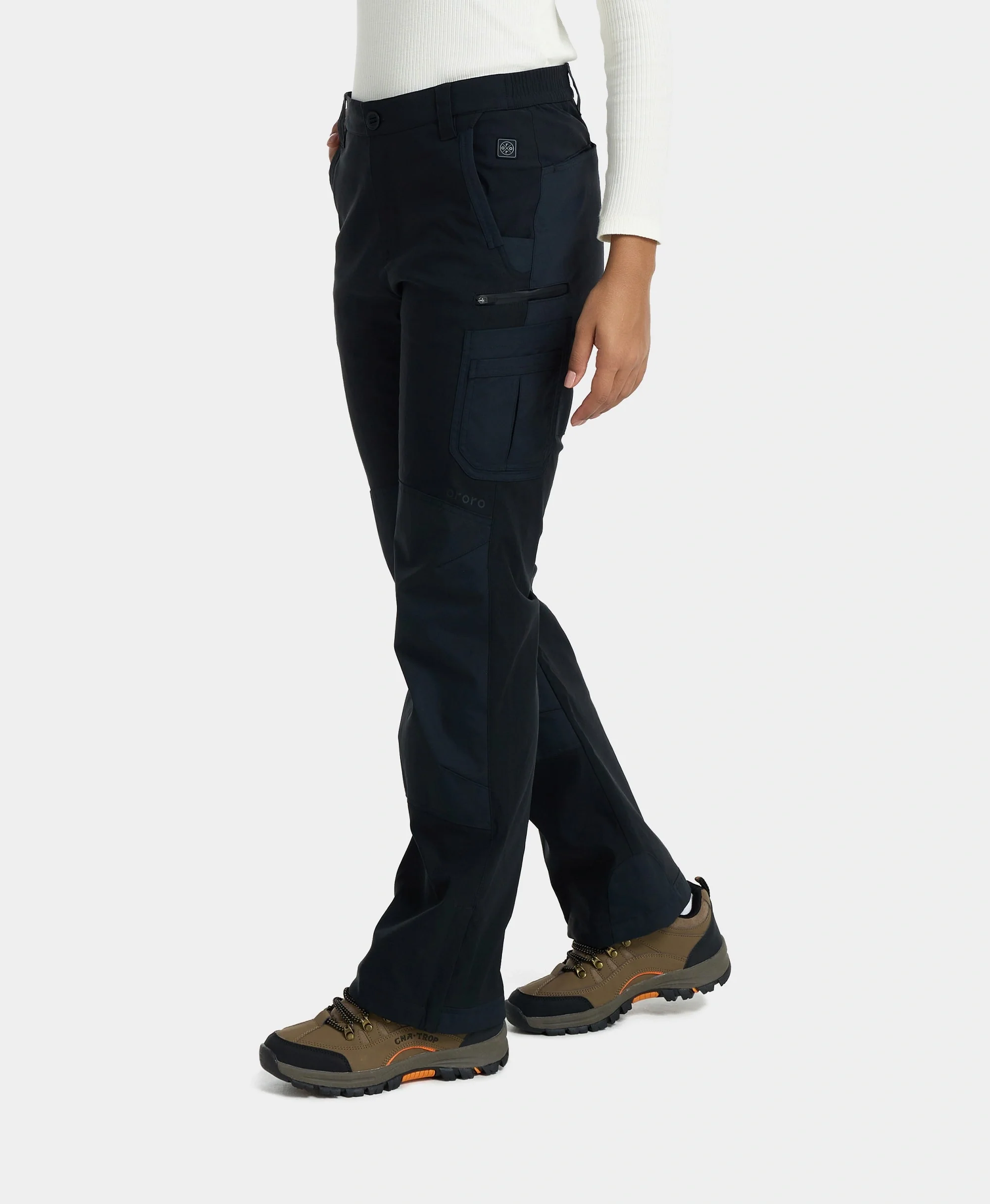 (Open-box) Bristol Women's Heated Utility Fleece Lined Pants (Battery Set Not Included) - Image 3
