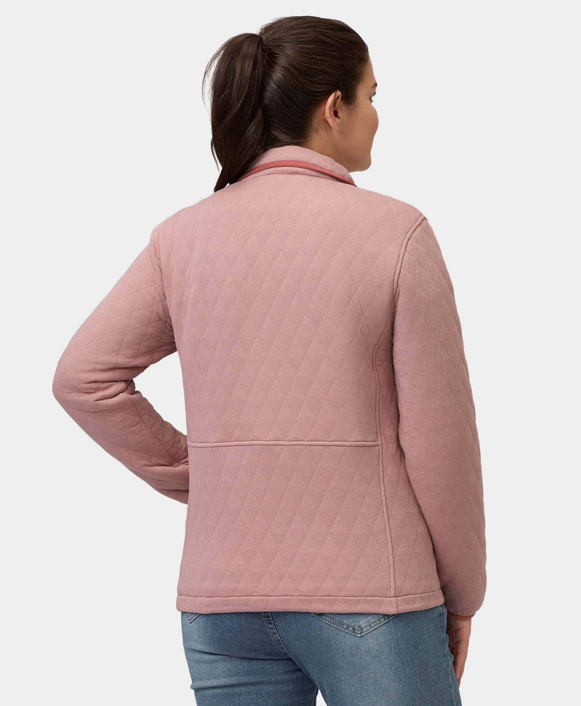 (Open-box) Chalet Women's Heated Quilted Jacket (Battery Set Not Included) - Image 16