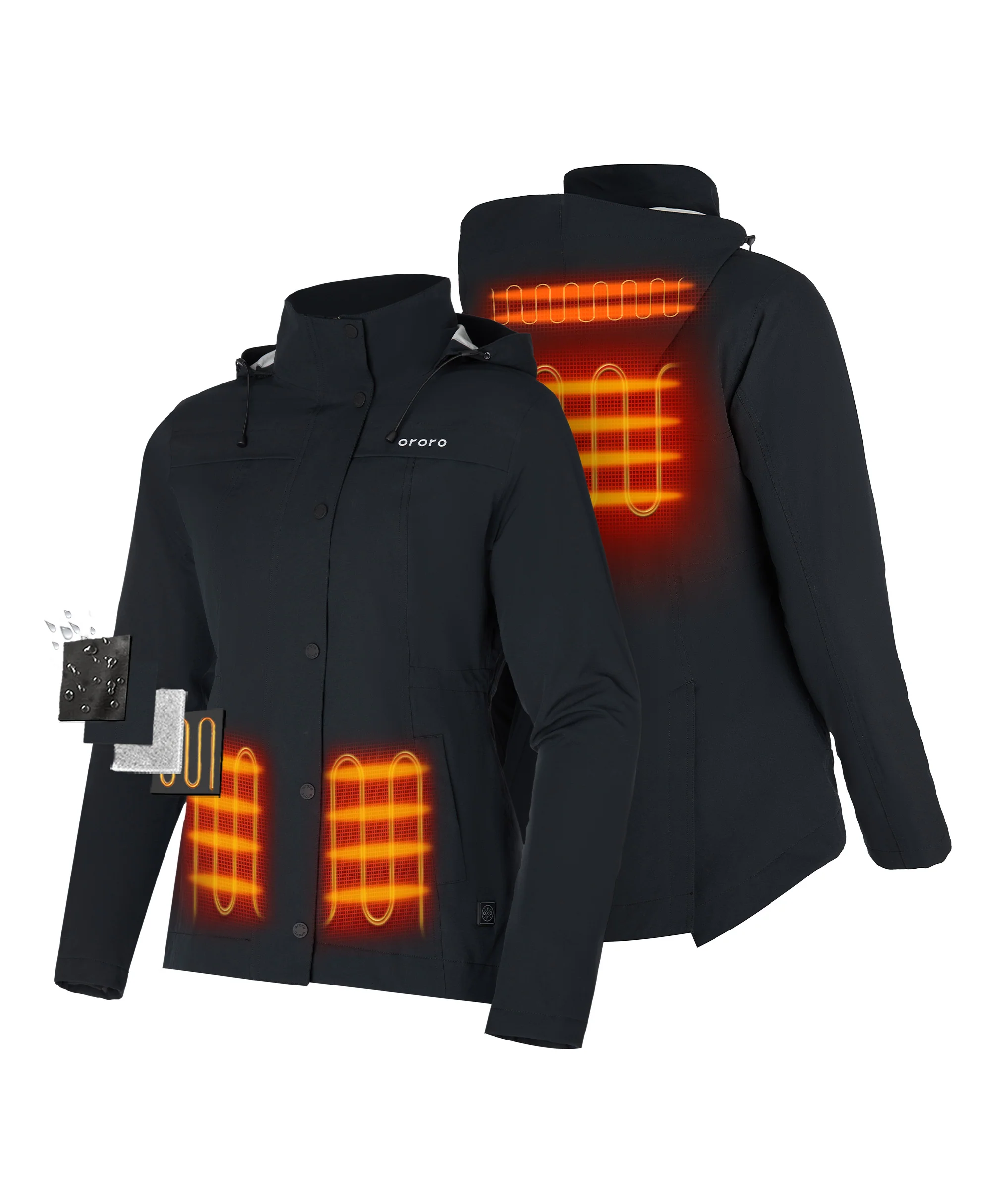 Chantilly Women's Waterproof Heated Sports Jacket (Final Sale) - Image 18