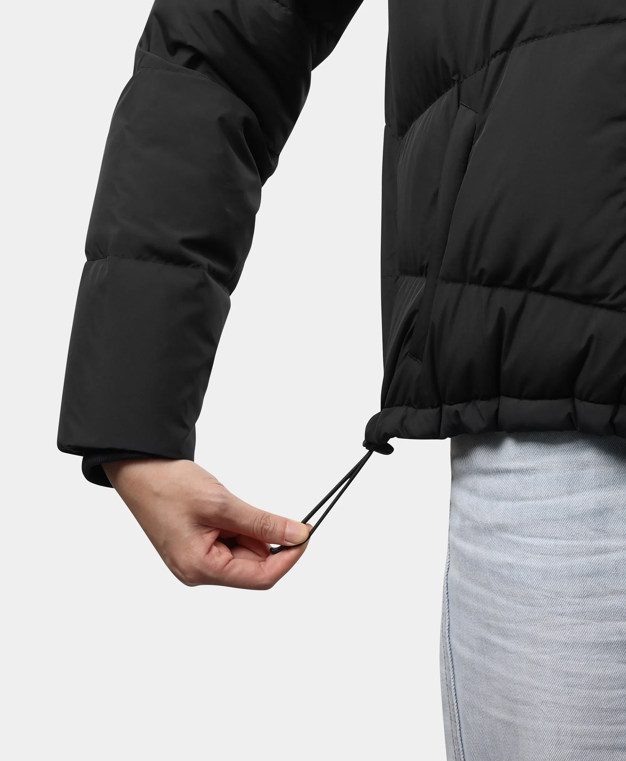 Cloudpop Women's 4-Zone Heated Puffer Down Hooded Jacket - Image 13