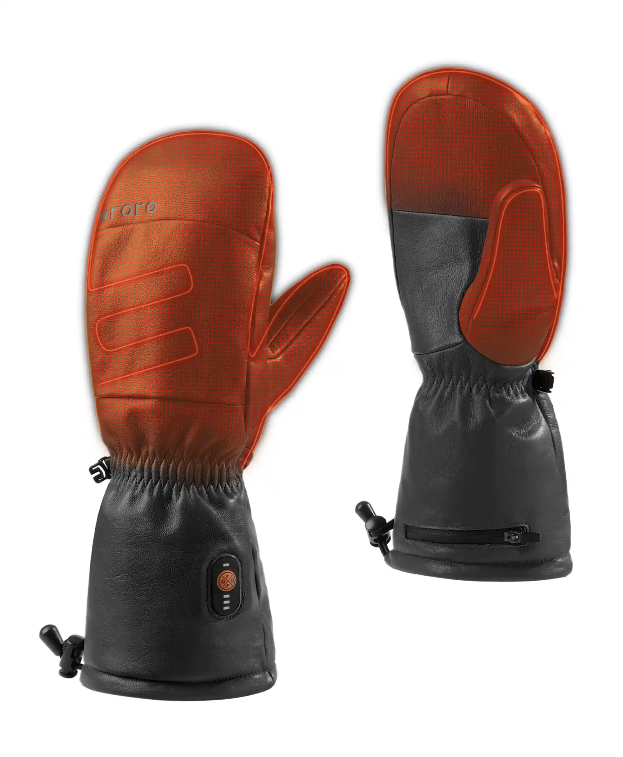 (Open-Box) Duluth Unisex Heated Leather Chopper Mittens - Image 13