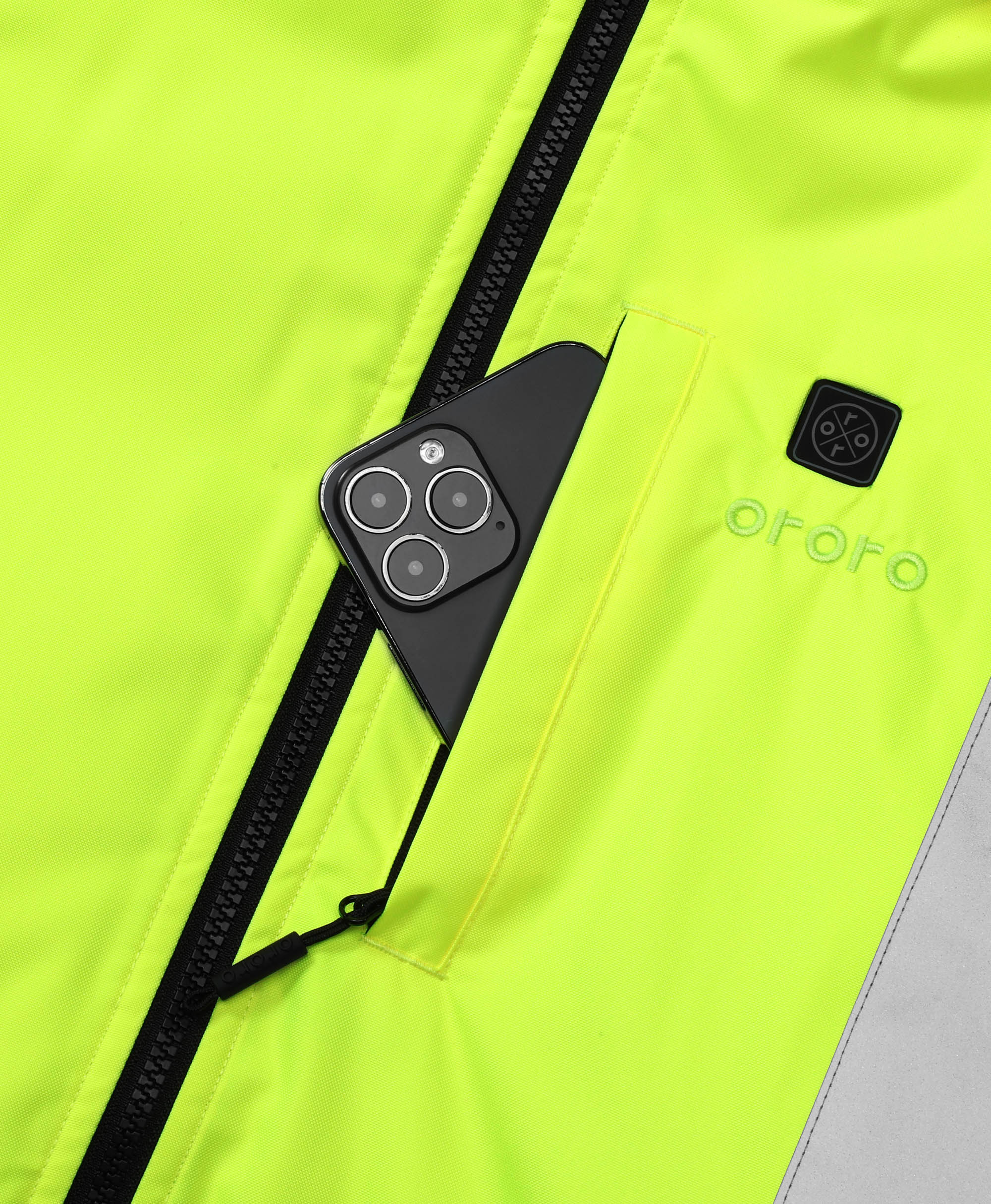 Flagstaff Men's Heated High-Visibility Jacket - Image 7