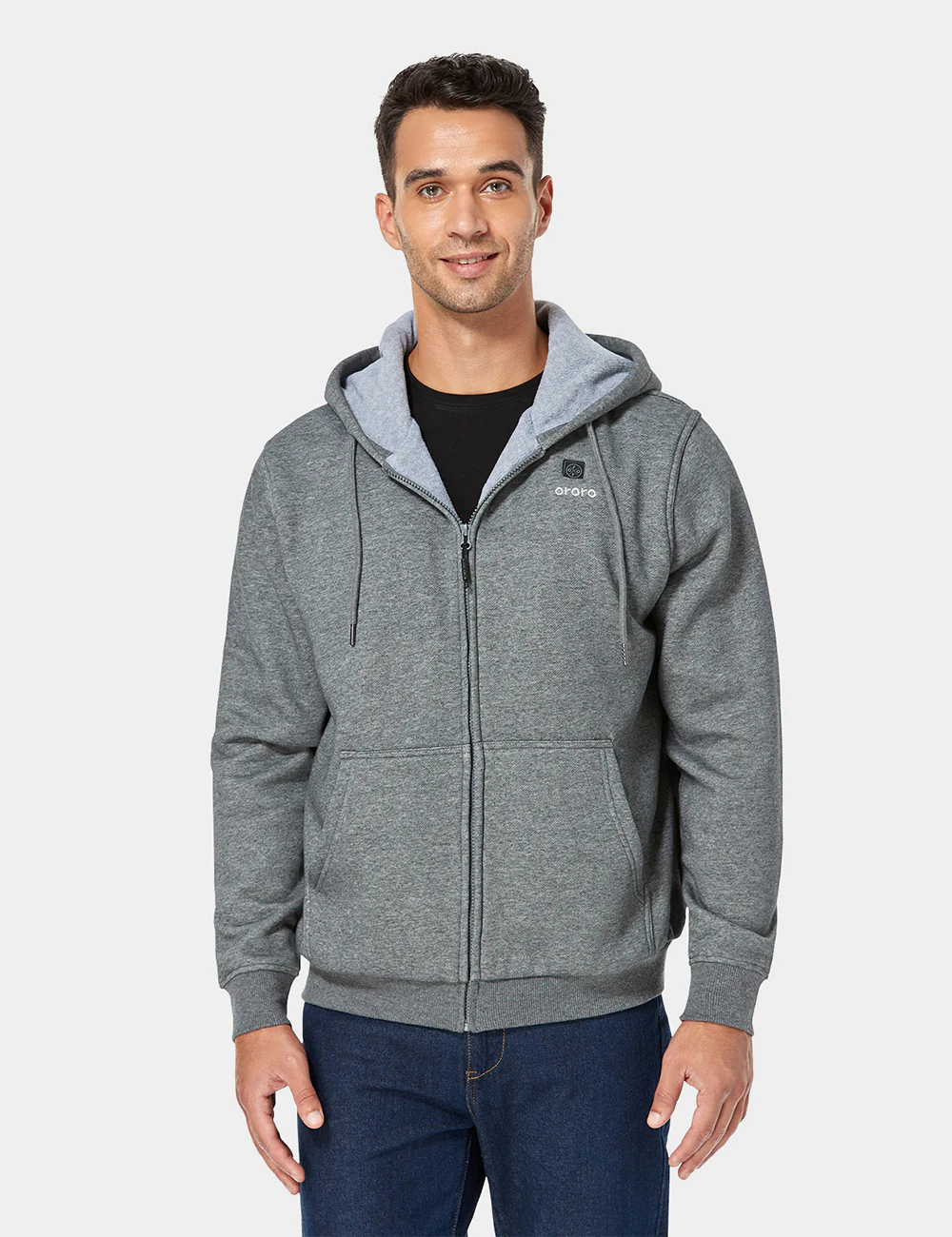 (Open-Box) Unisex Heated Fleece Hoodie (Battery Set Not Included) - Image 5