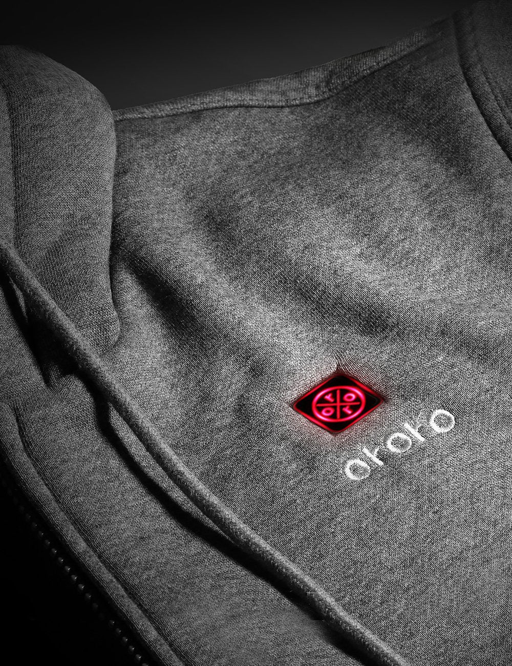(Open-Box) Unisex Heated Fleece Hoodie (Battery Set Not Included) - Image 9
