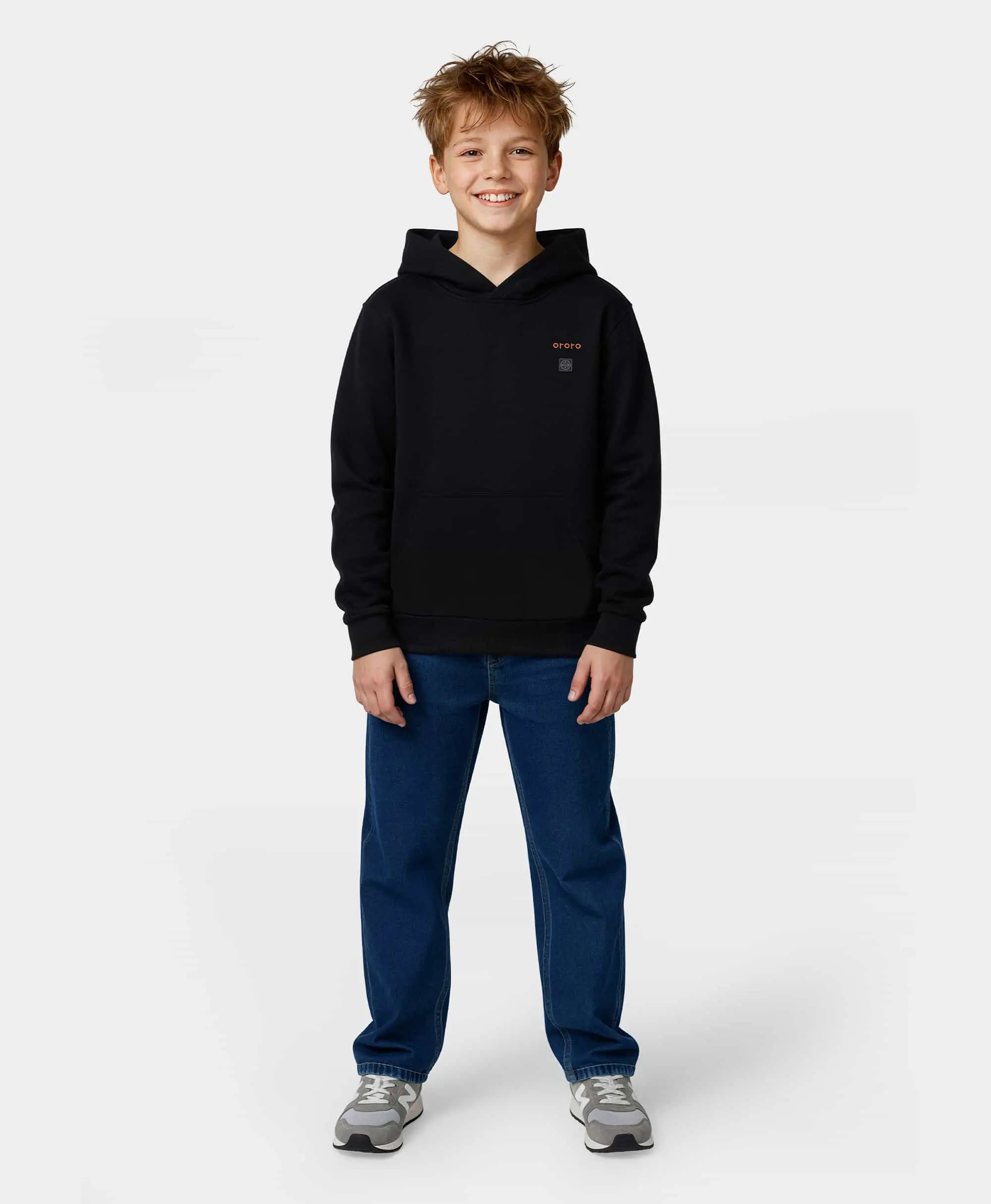 Kids' 4-Zone Heated Pullover Hoodie - Image 3