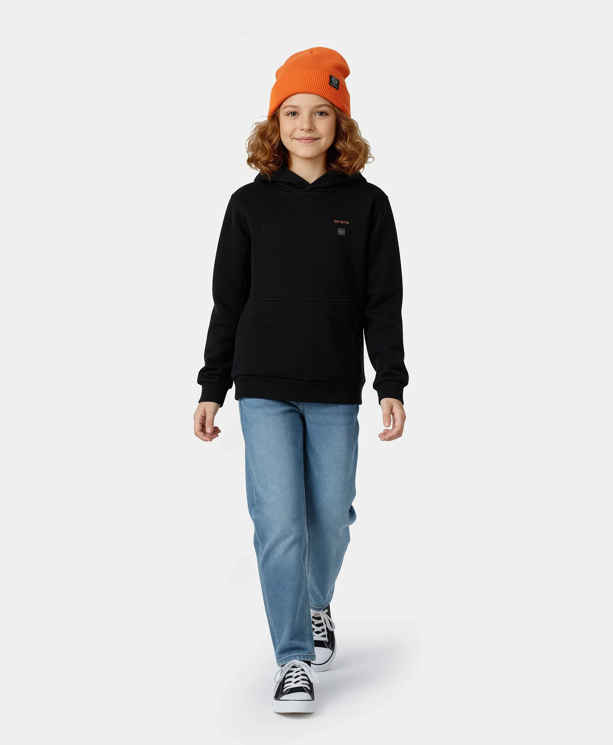 Kids' 4-Zone Heated Pullover Hoodie - Image 6