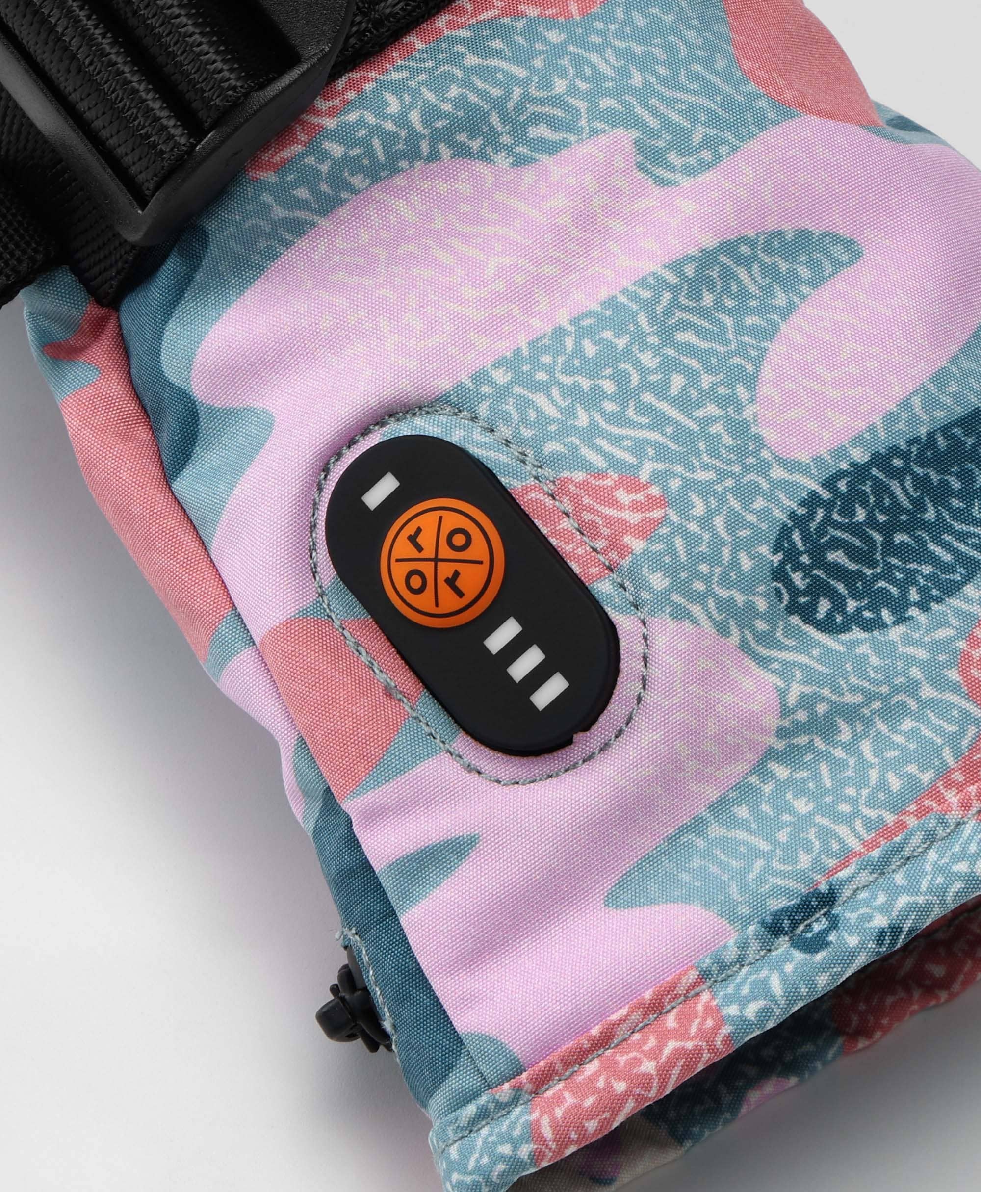 (Open-box) Kyoto Women's Colorprint Heated Lightweight Gloves - Image 4