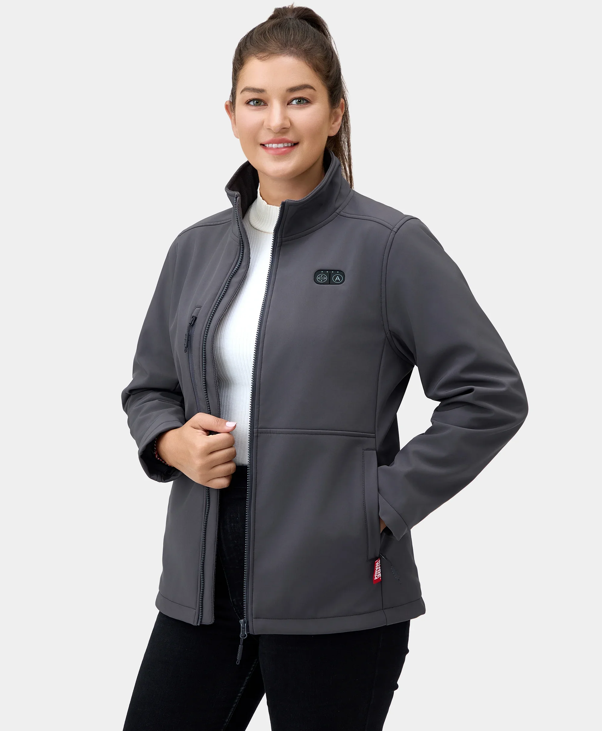 Maverick SureWarm® Women's 6-Zone Dual-Control Heated Softshell Jacket (Apparel Only) - Image 37