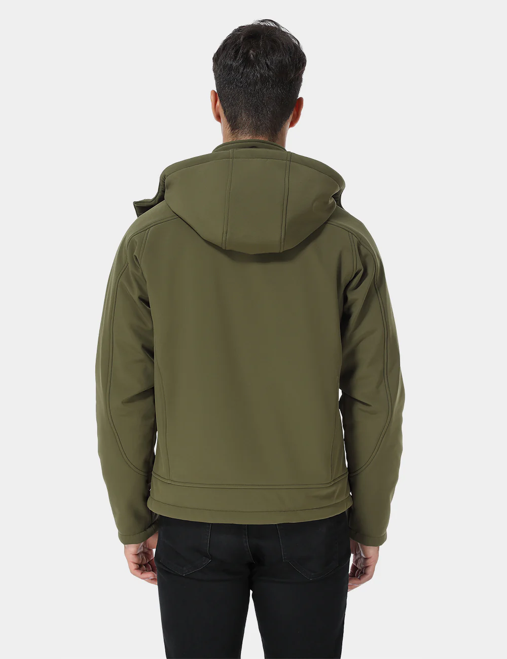 (Open-box) Men's Classic Heated Jacket - Green - Image 4