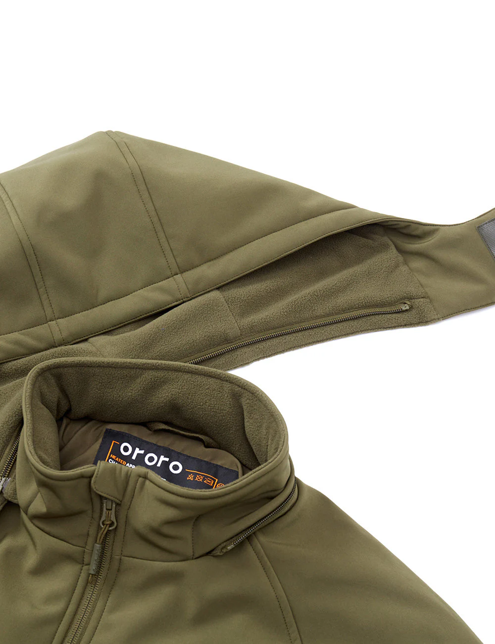 (Open-box) Men's Classic Heated Jacket - Green - Image 7