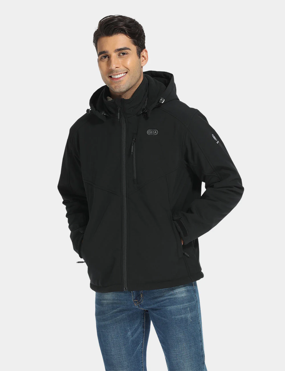 Men's Heated Dual Control Jacket with 5 Heating Zones (Chest Heating) (Apparel Only) - Image 4