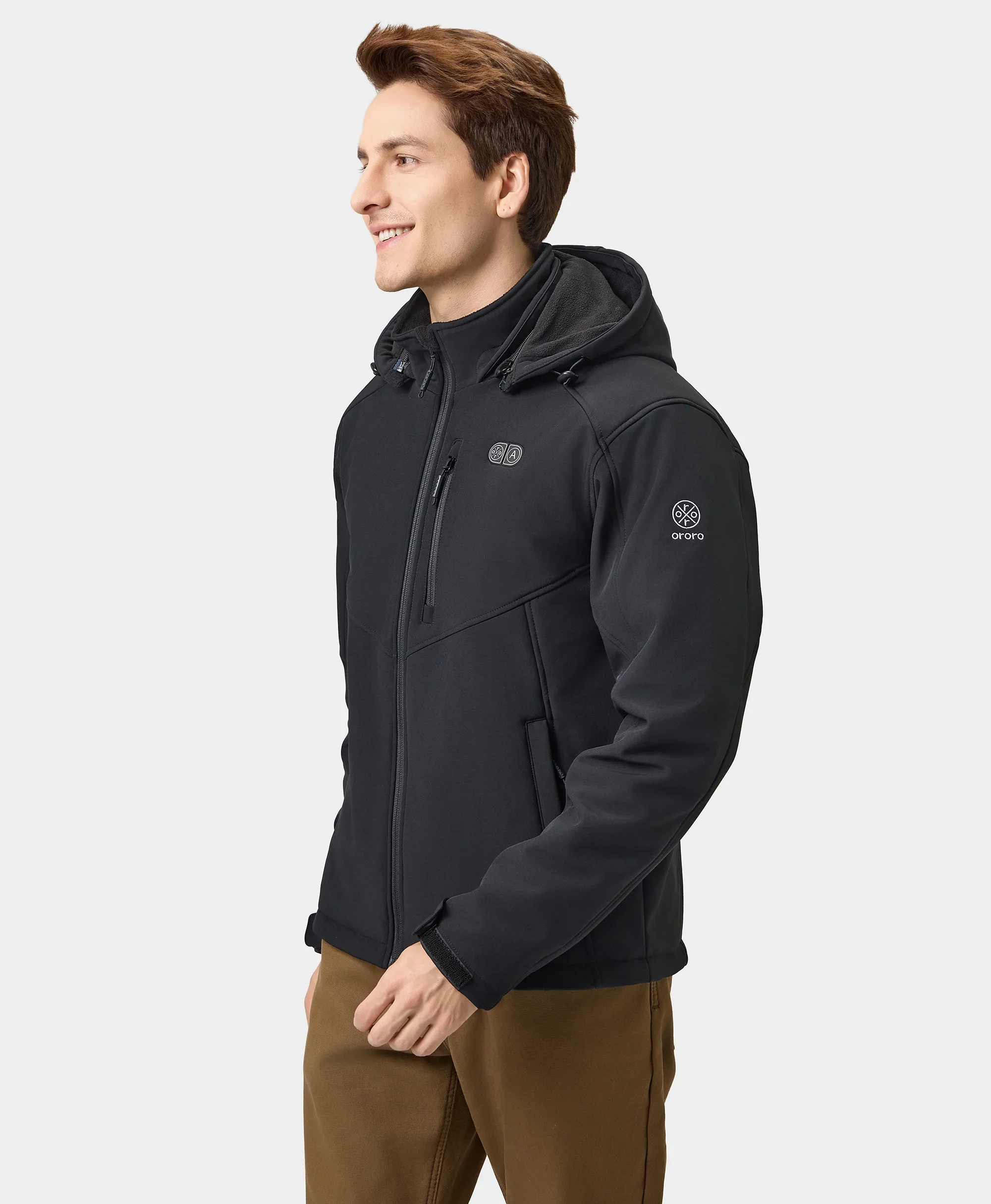 Men's Heated Dual Control Jacket with 5 Heating Zones (Chest Heating) (Apparel Only) - Image 7