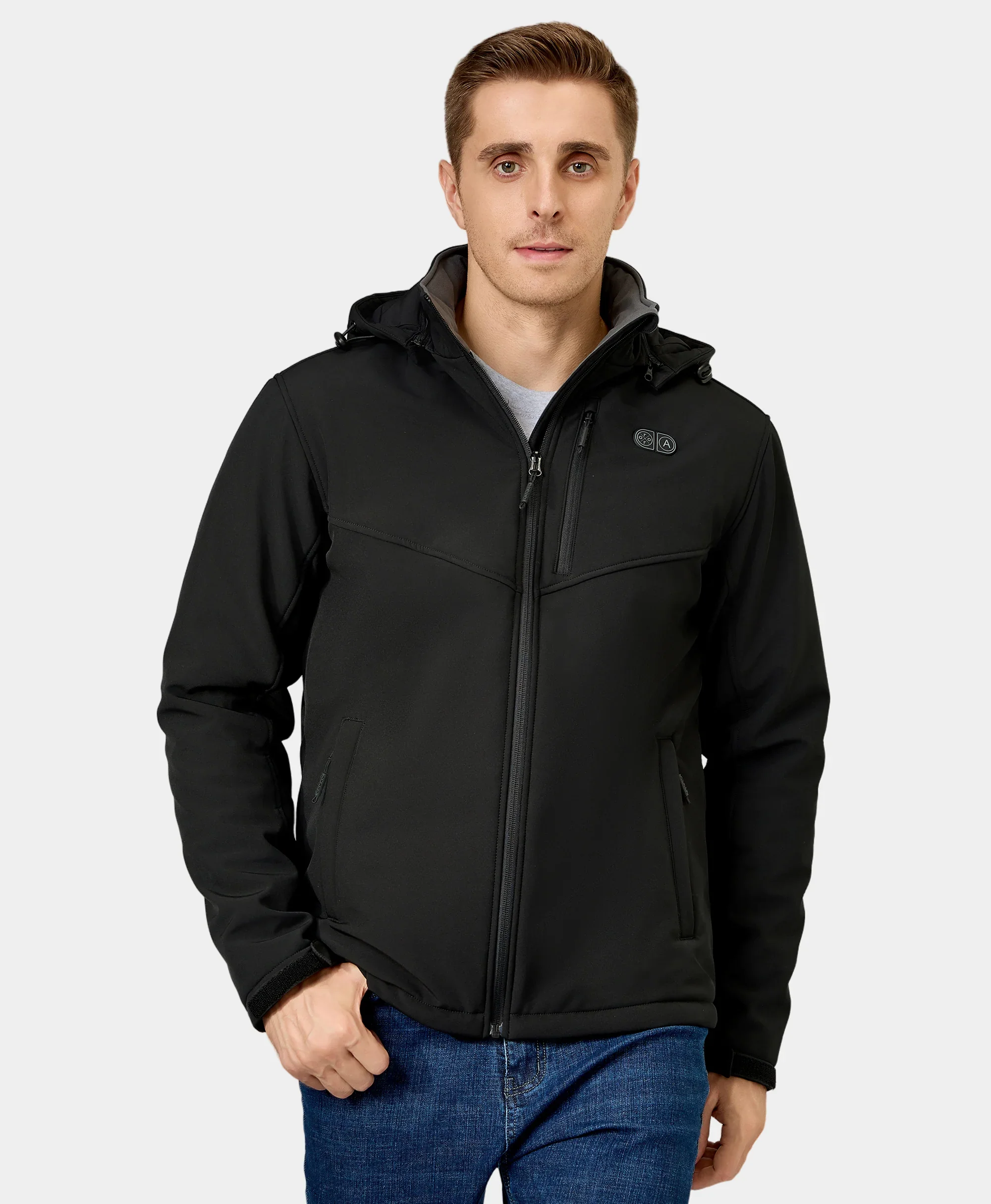 Men's Heated Dual Control Jacket with 5 Heating Zones (Chest Heating) (Apparel Only) - Image 9