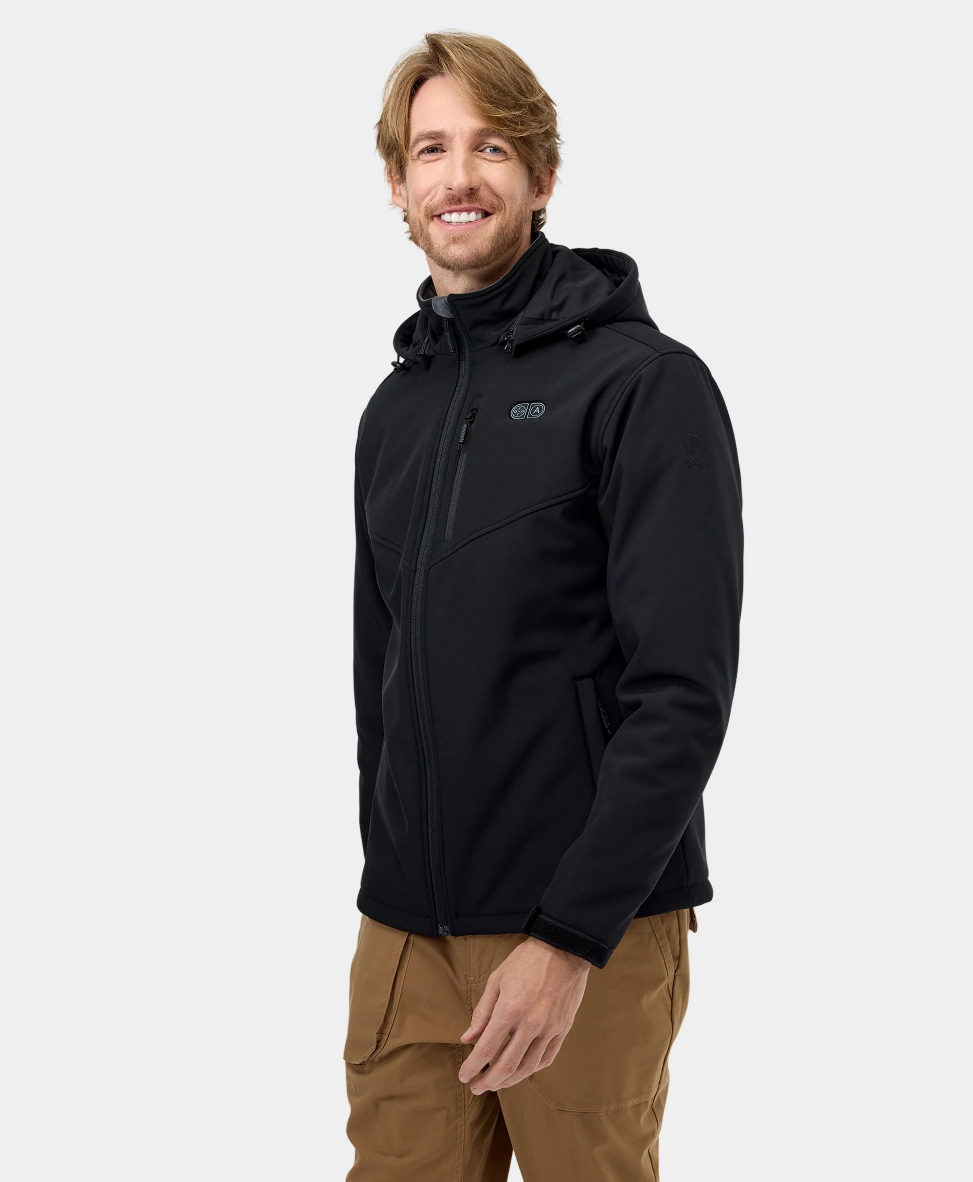 Men's Heated Dual Control Jacket with 5 Heating Zones (Pocket Heating) (Apparel Only) - Image 14