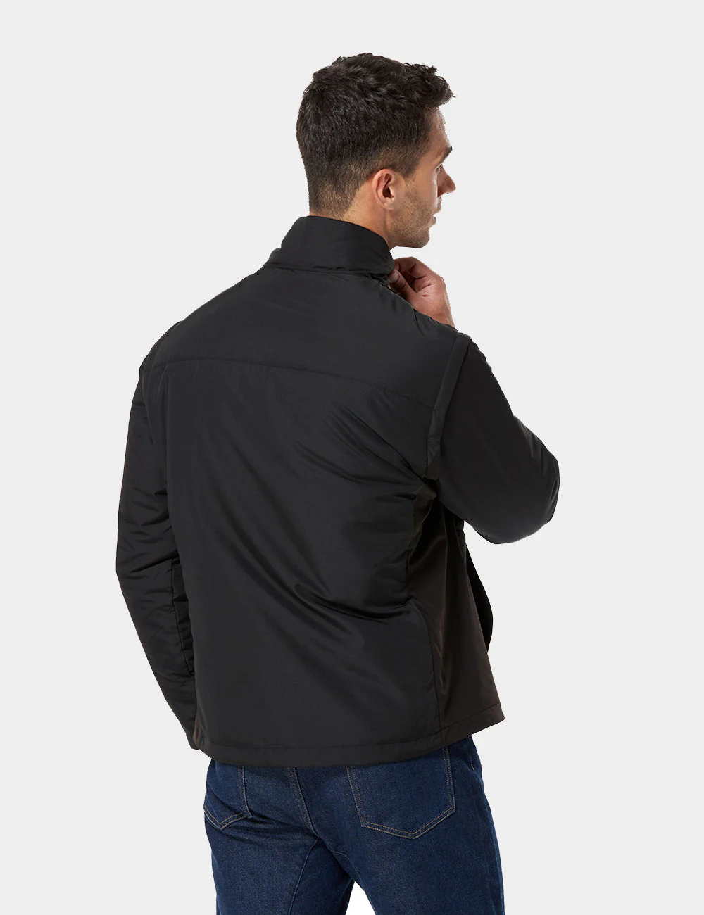 (Open-box) Men's Heated Golf Jacket with Zip-off Sleeves (Battery Set Not Included) - Image 5