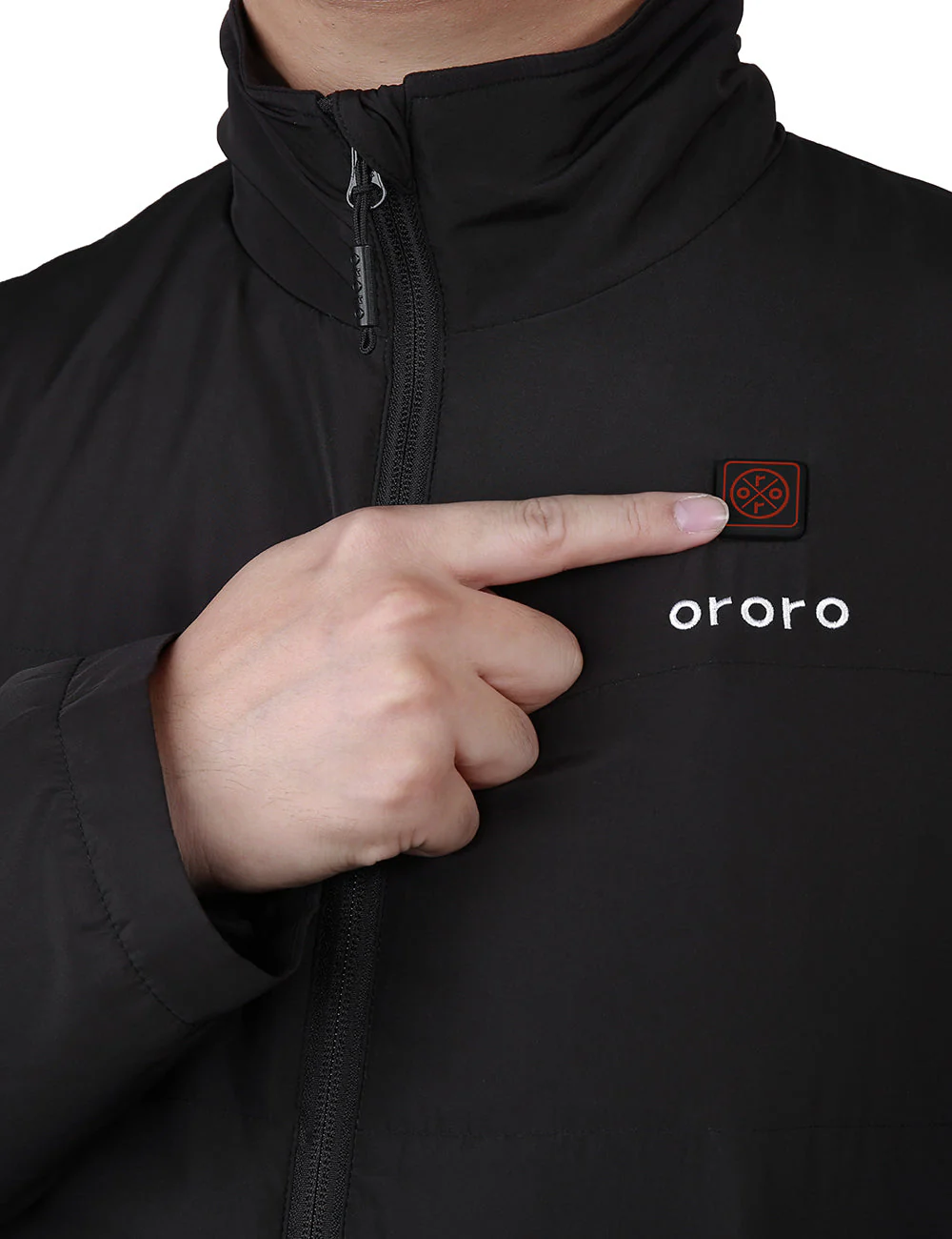 (Open-box) Men's Heated Golf Jacket with Zip-off Sleeves (Battery Set Not Included) - Image 9