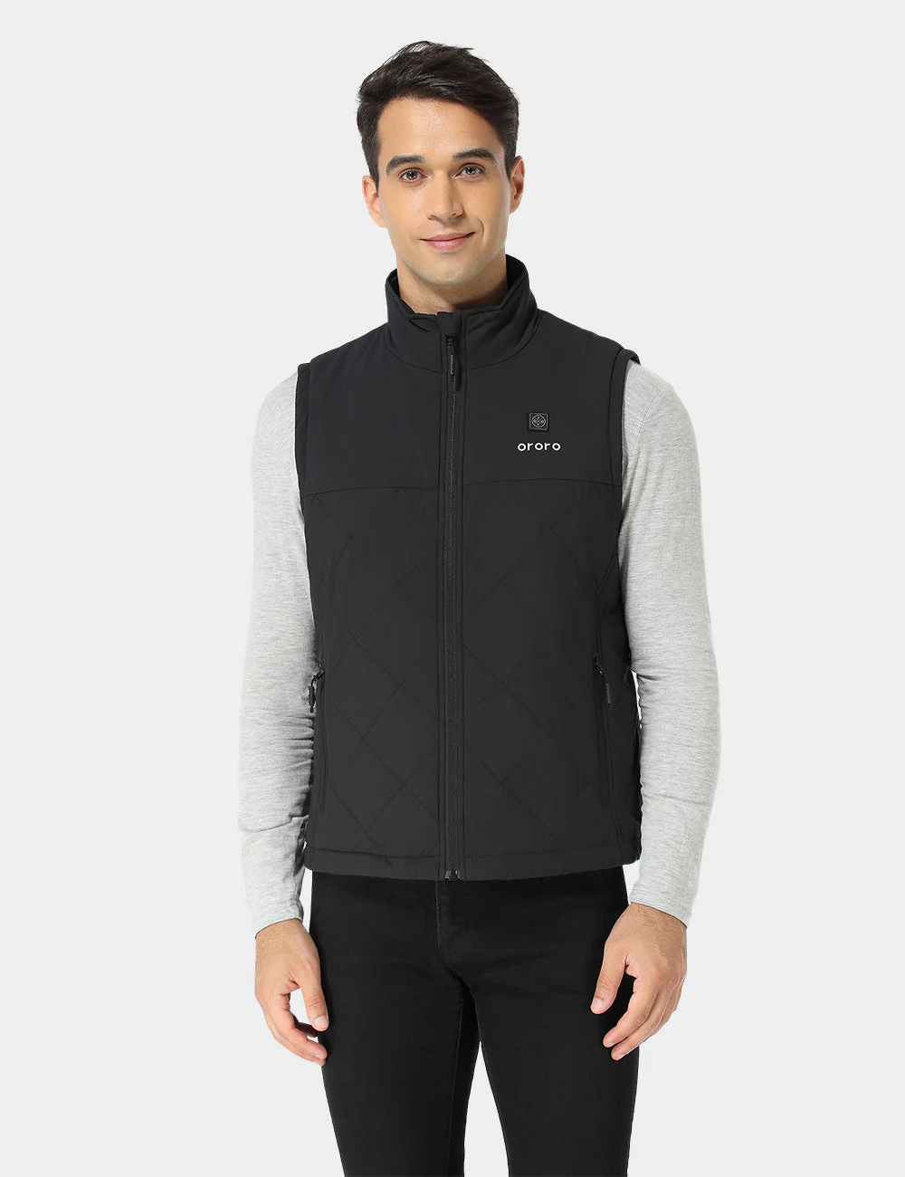 (Open-box) Men's Heated Quilted Vest (Battery Set Not Included) - Image 3