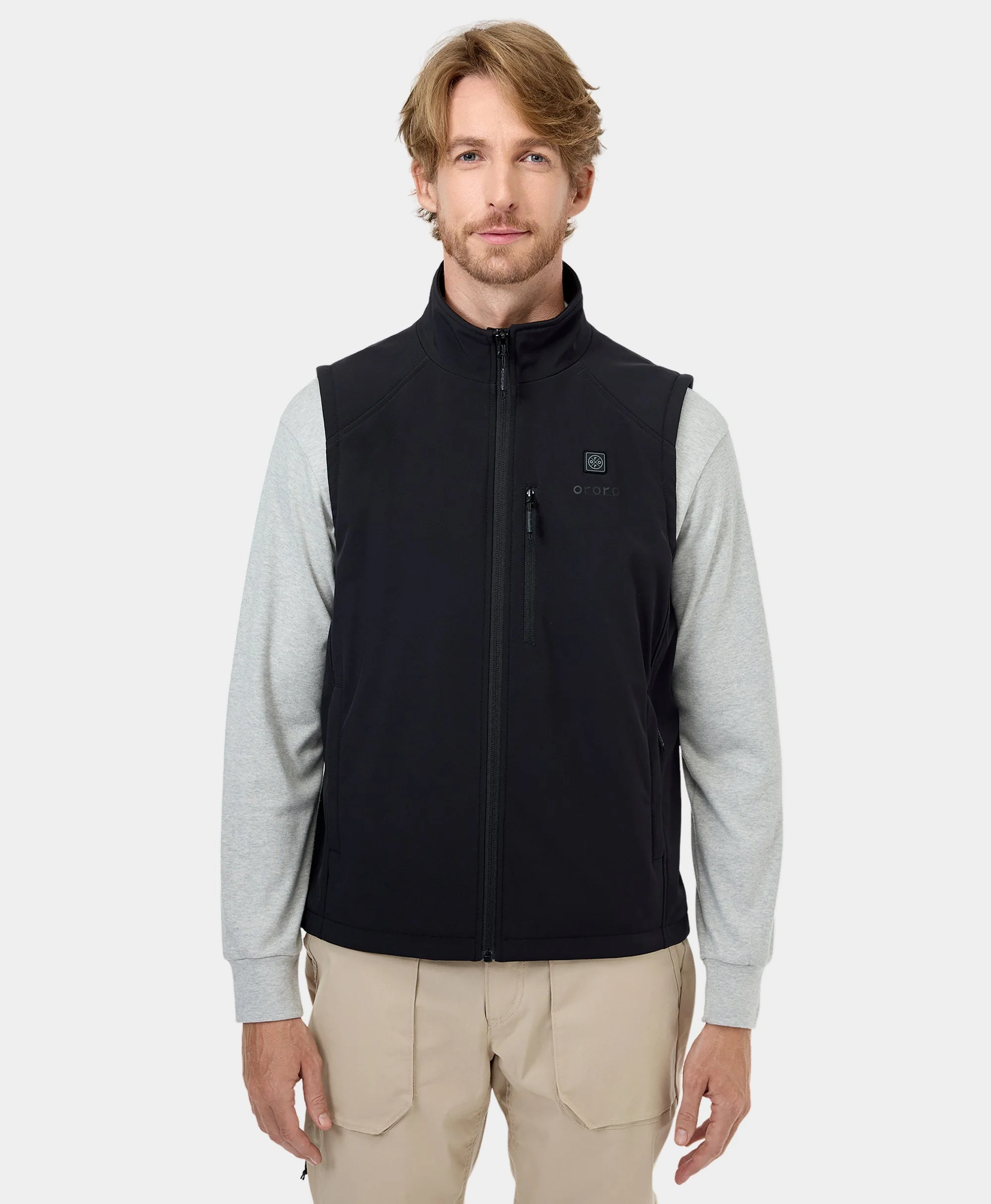 Men's Heated Softshell Vest - Lower Back Heating (Apparel Only) - Image 12