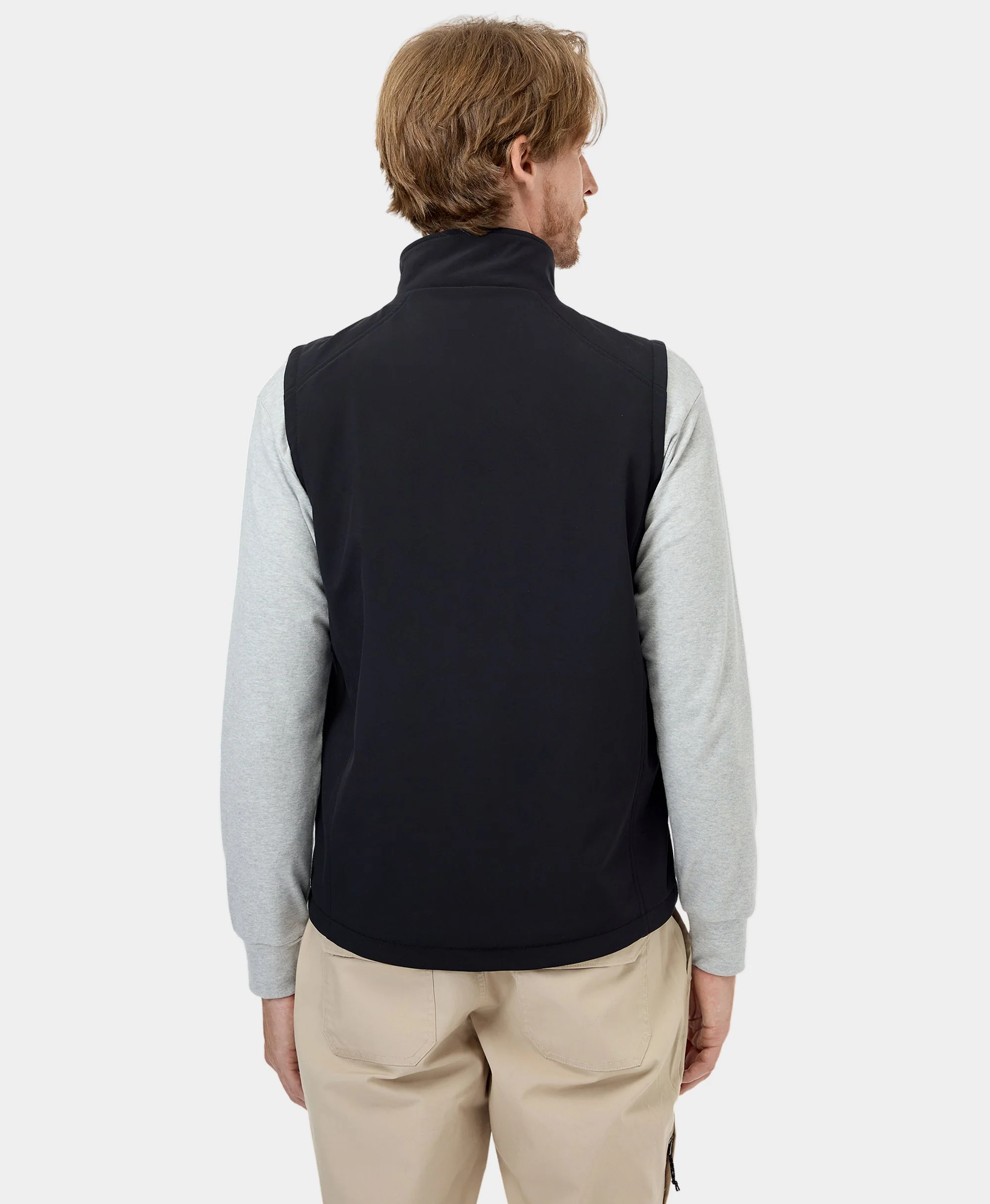 Men's Heated Softshell Vest - Lower Back Heating (Apparel Only) - Image 15
