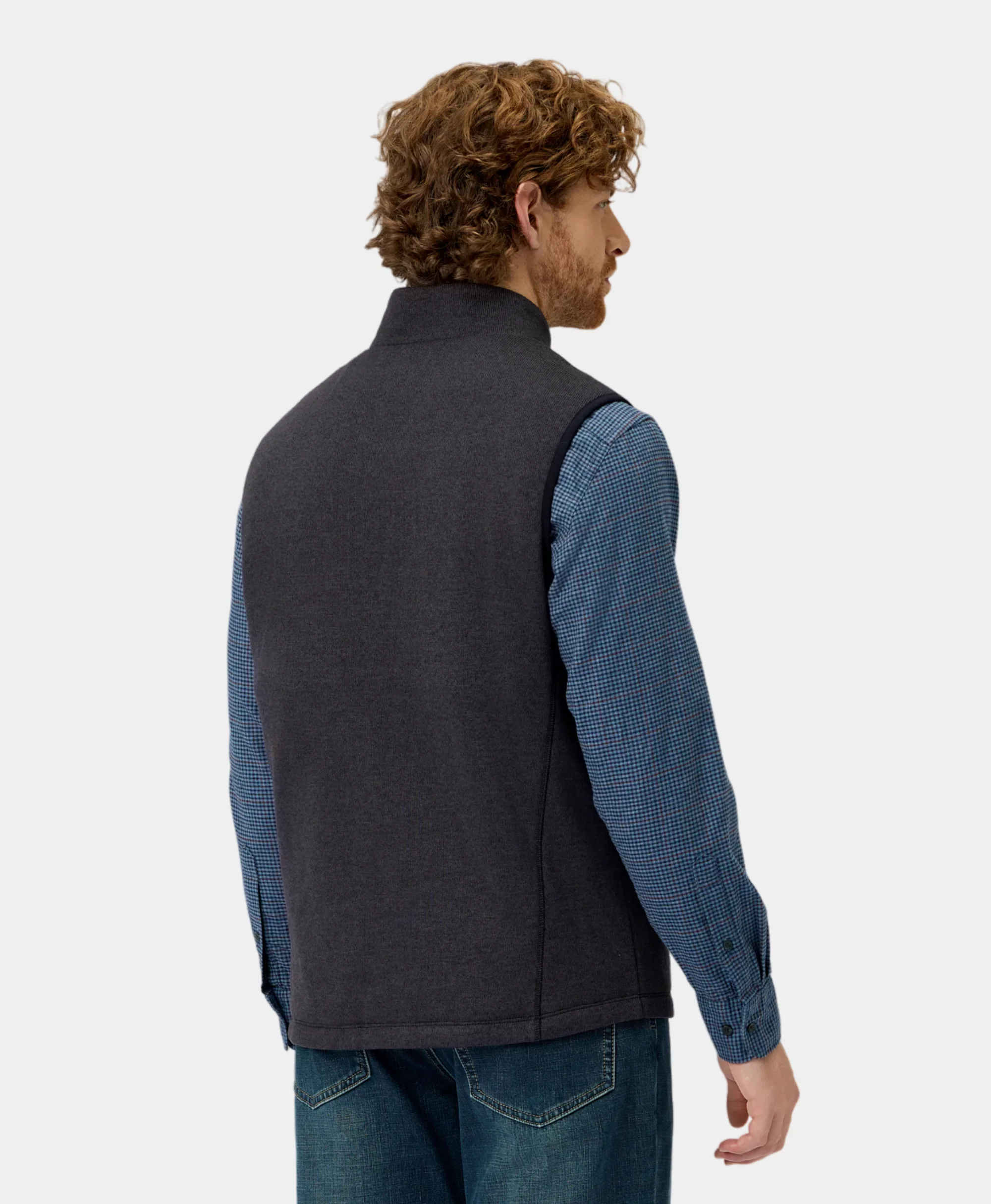 ororo x OpenHeat OH-1 Men’s Heated Recycled Fleece Vest (w/ Type-C Power Port) - Image 5