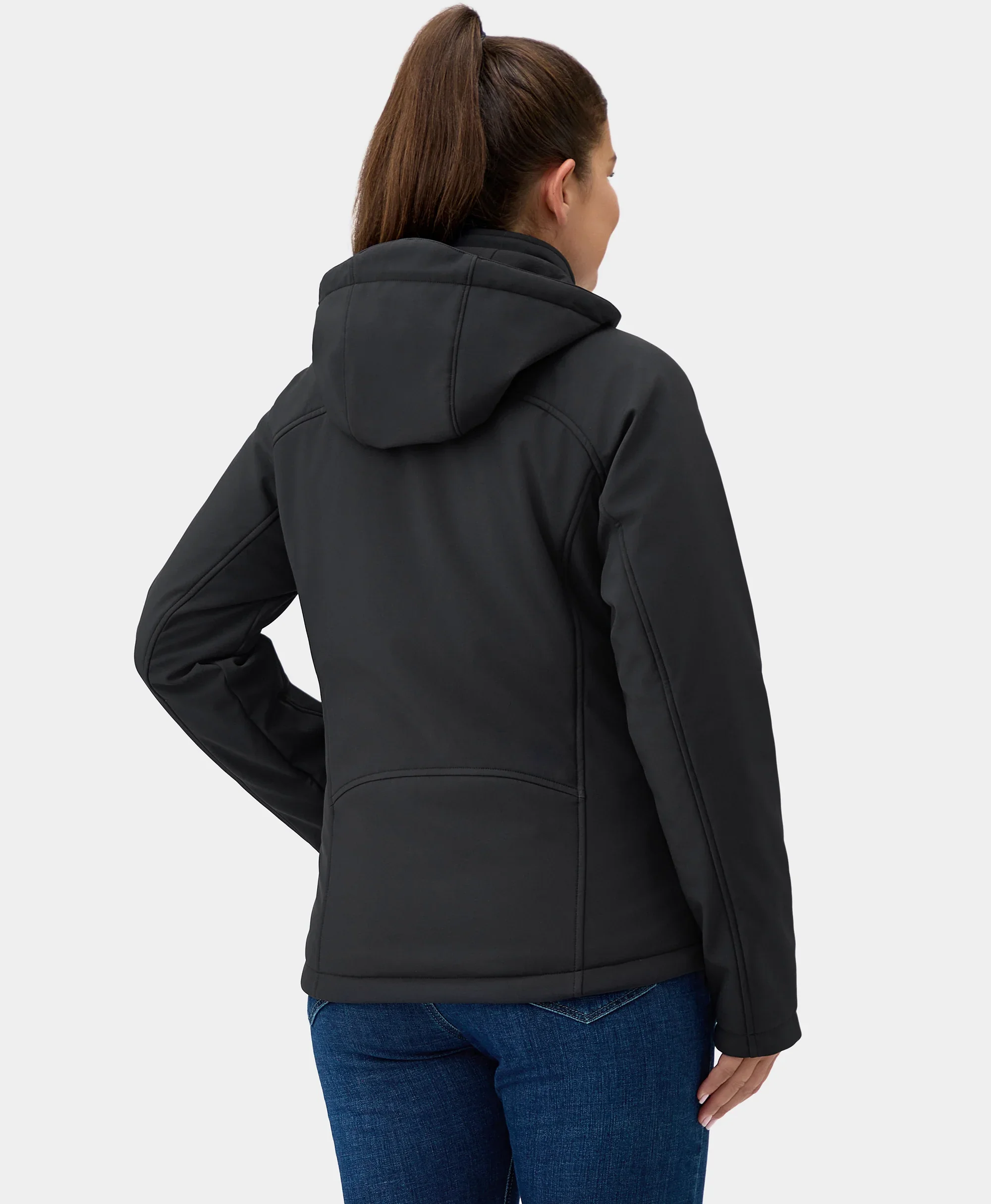 (Open-box) Paragon Women's Heated Jacket - Black (Battery Set Not Included) - Image 5