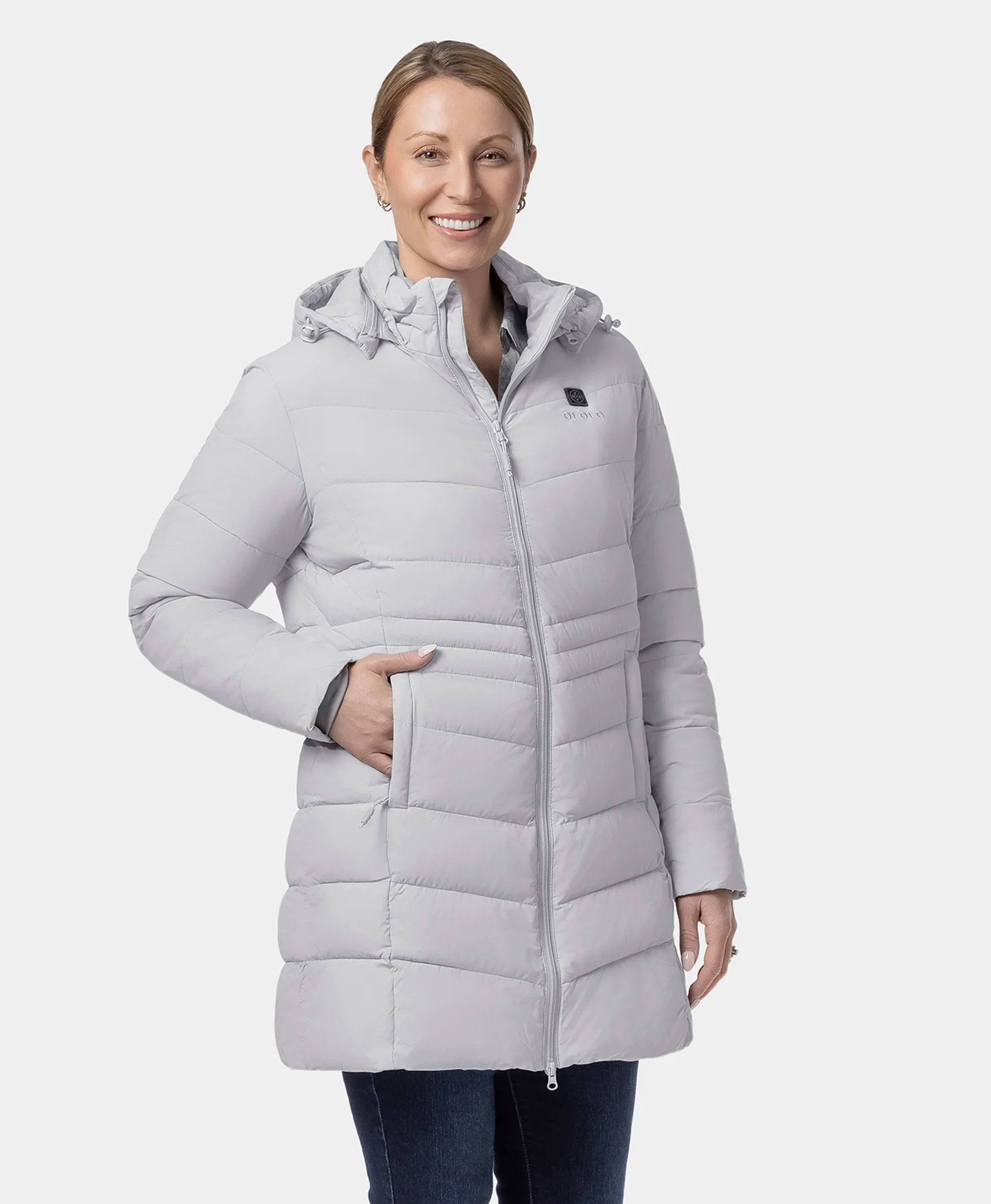 Parkside Women's 4-Zone Heated Puffer Parka Jacket (Apparel Only) - Image 16