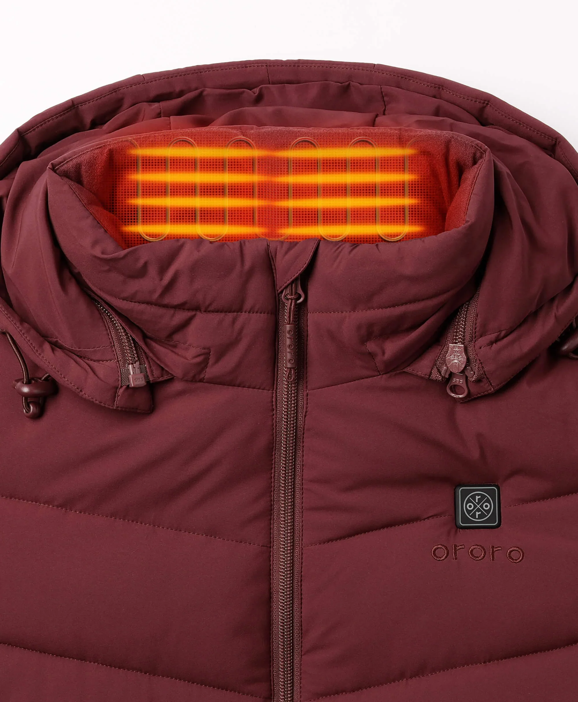 Parkside Women's 4-Zone Heated Puffer Parka Jacket (Apparel Only) - Image 29