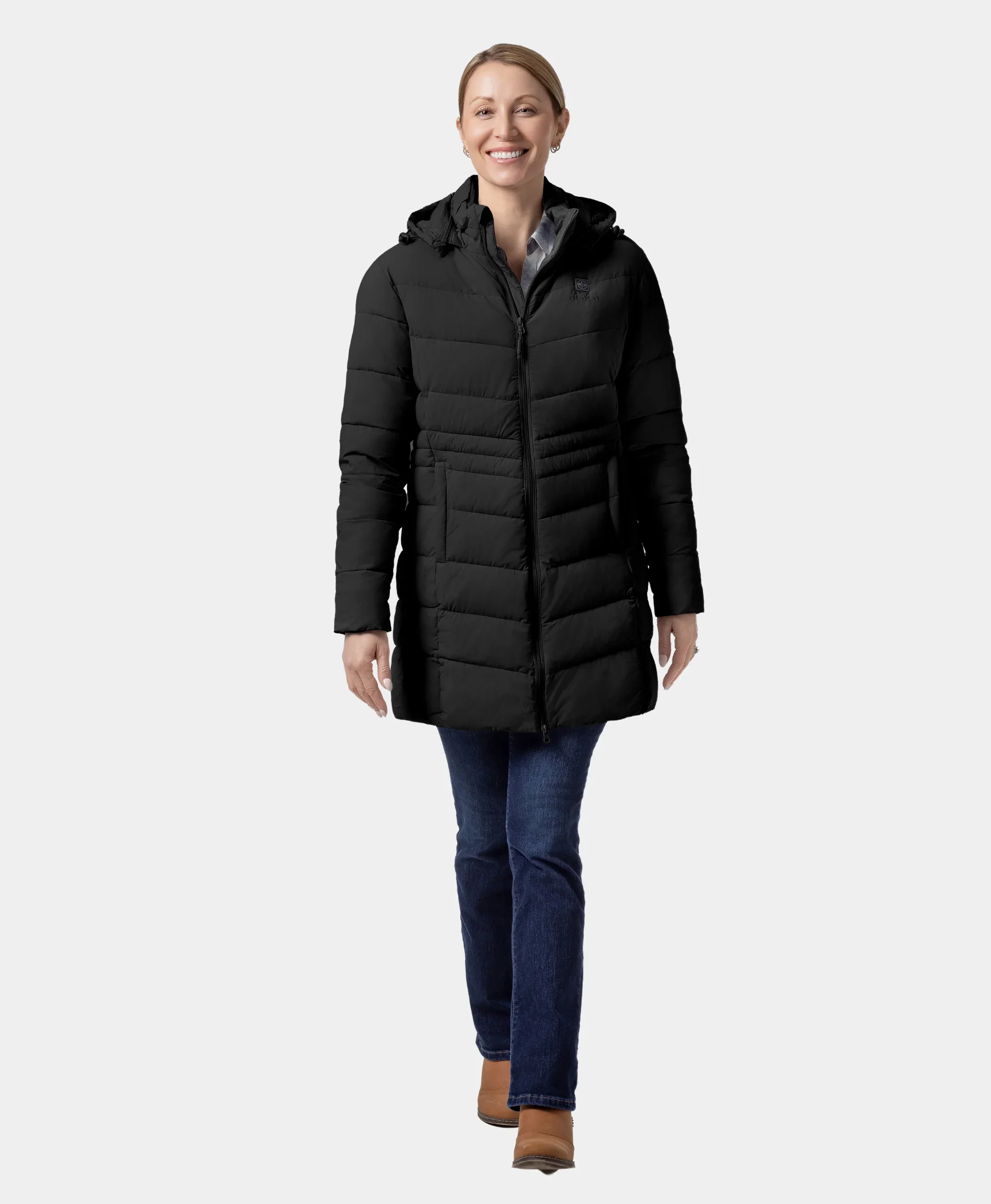Parkside Women's 4-Zone Heated Puffer Parka Jacket (Apparel Only) - Image 3