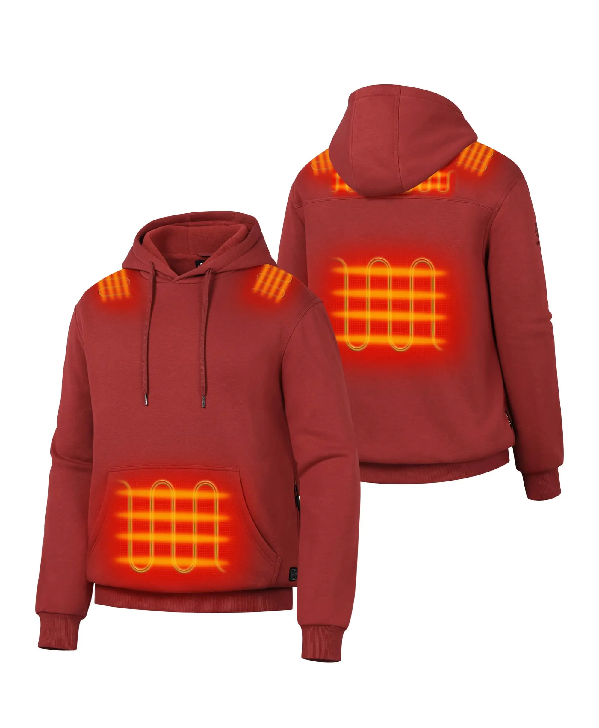 Preston Unisex 5-Zone Pullover Heated Hoodie - Image 21