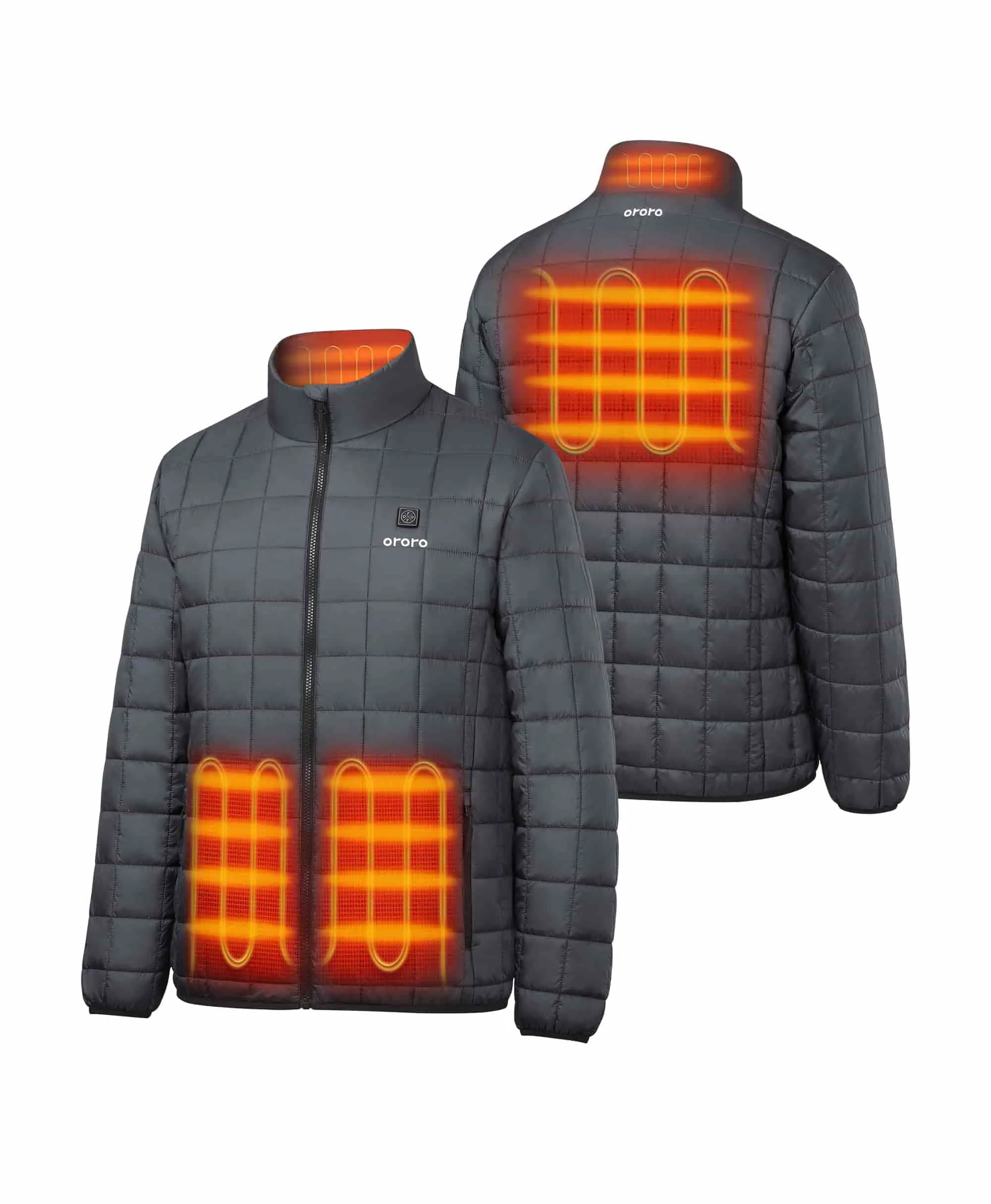 Prism Men's 4-Zone Heated Quilted Jacket - Image 9