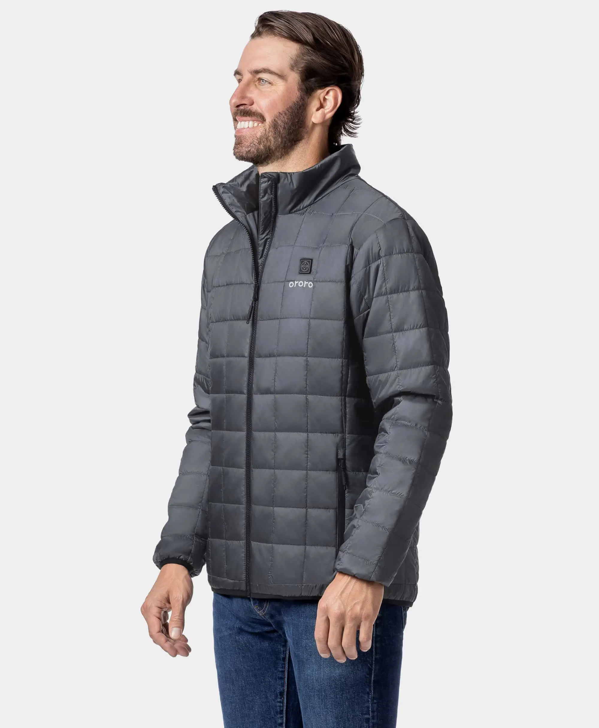 Prism Men's 4-Zone Heated Quilted Jacket - Image 10