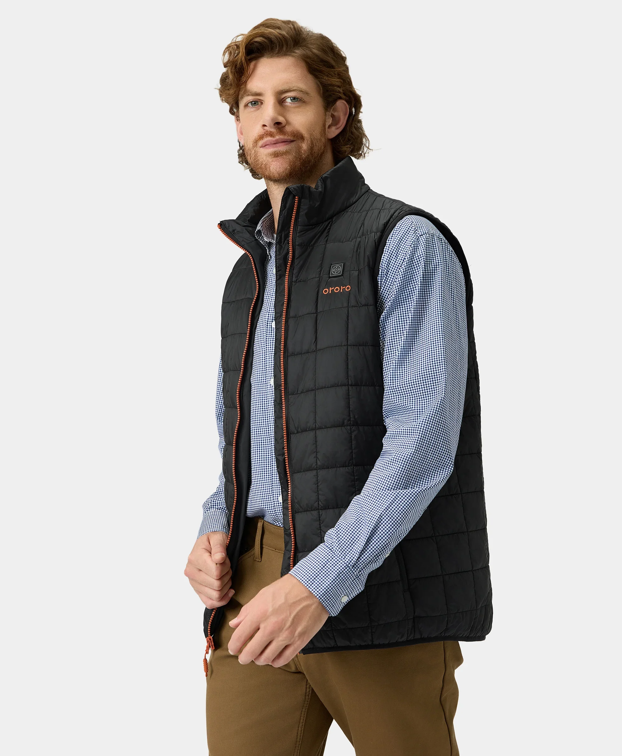 (Open-box) Prism Men's 4-Zone Heated Quilted Vest (Battery Set Not Included) - Image 4