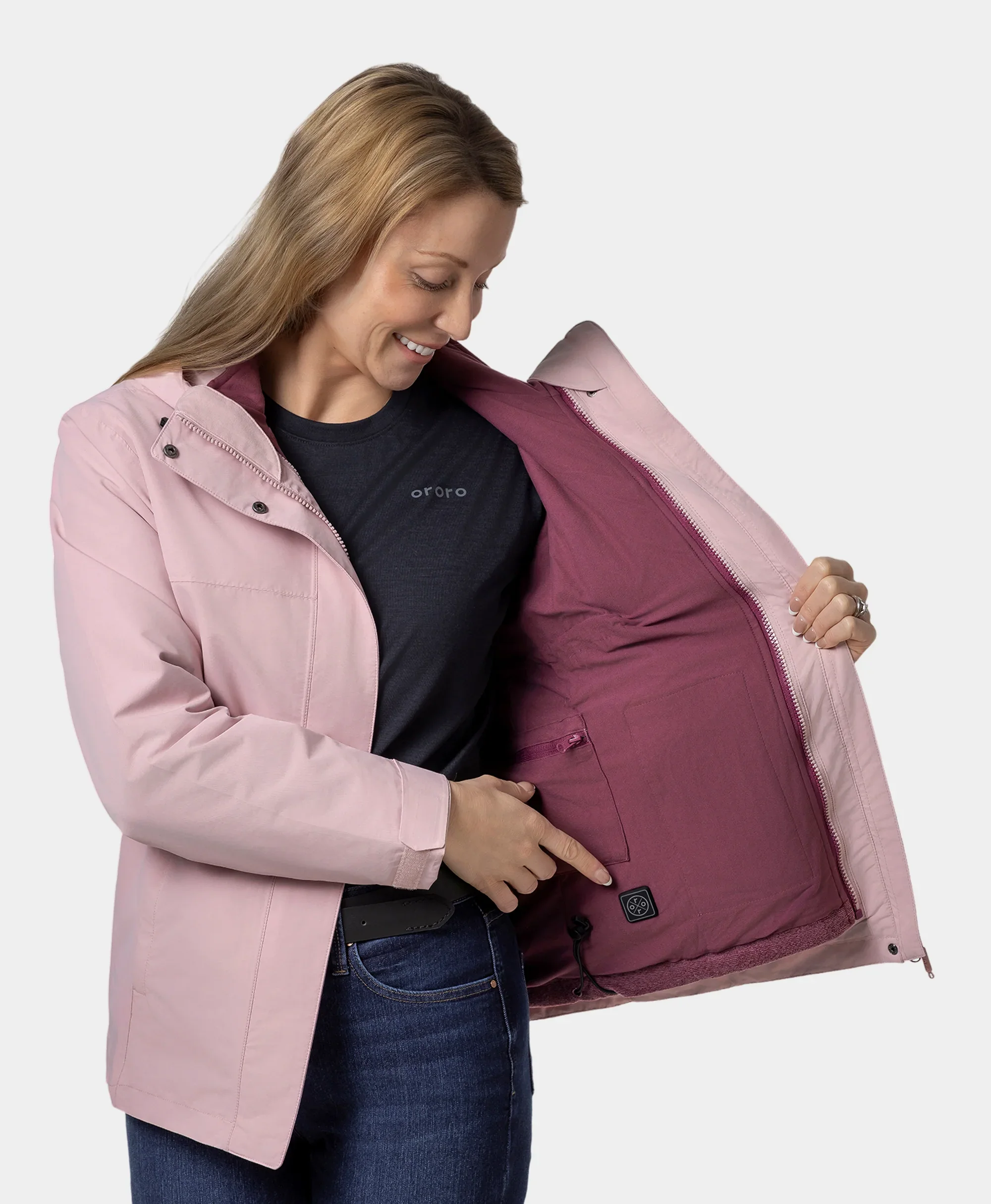 (Open-box) River Ridge Women's Waterproof Shell Jacket (Non-heated) - Image 14