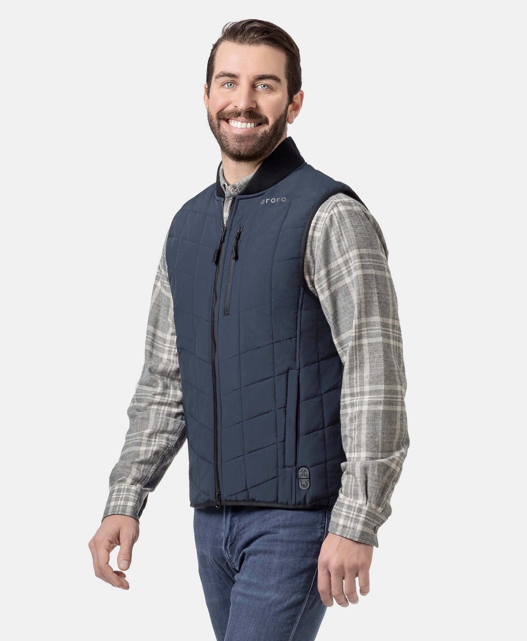 Scranton Men's 5-Zone Insulated Heated Bomber Vest - Image 3