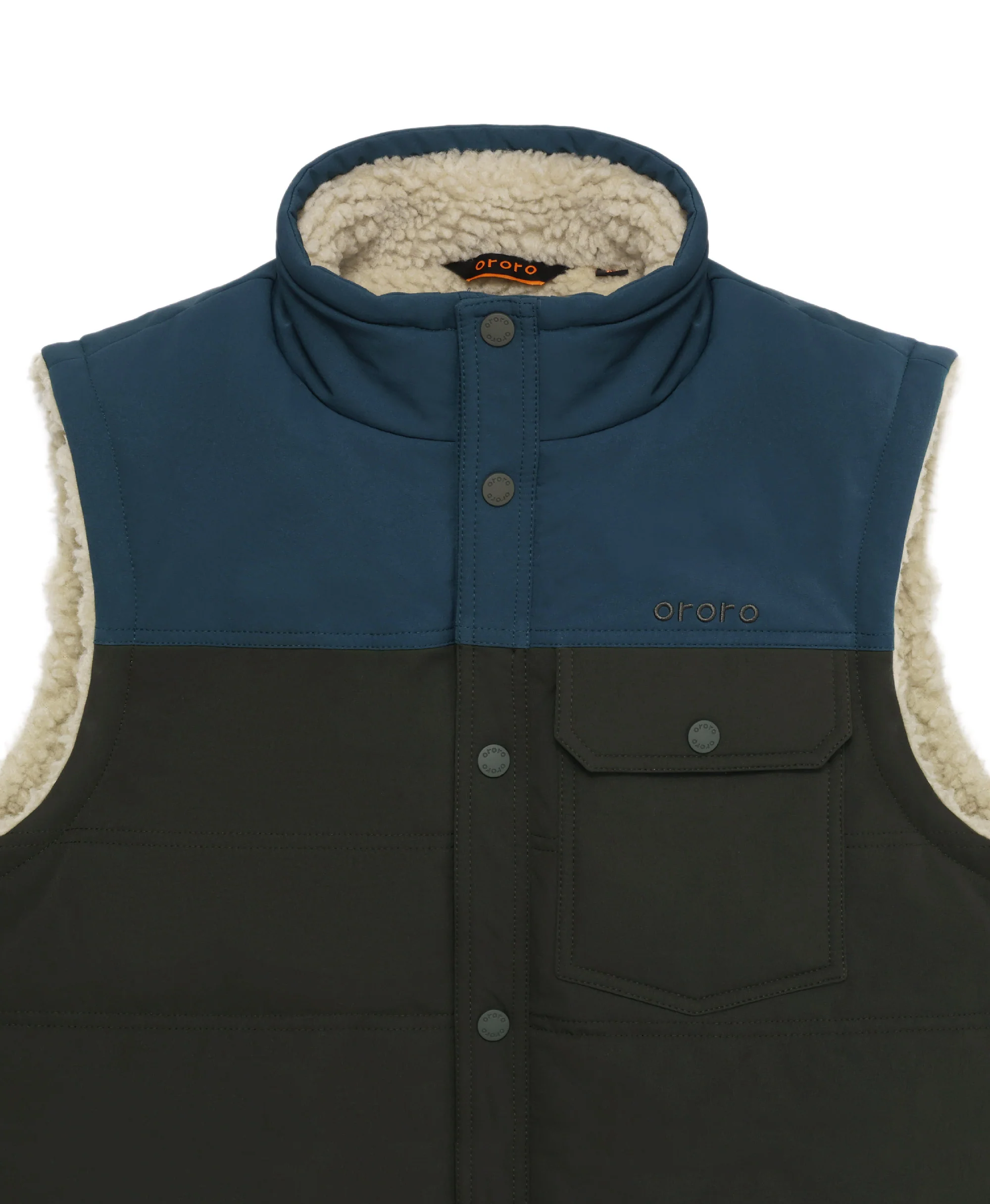 Sierra Men's Heated Sherpa Lined Vest (Final Sale) - Image 7