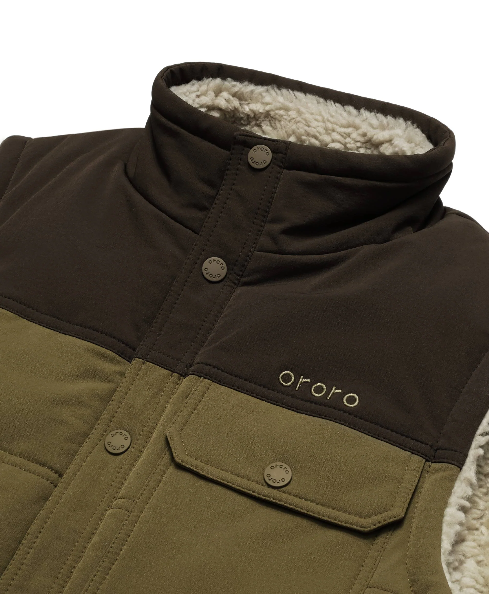 Sierra Men's Heated Sherpa Lined Vest (Final Sale) - Image 17