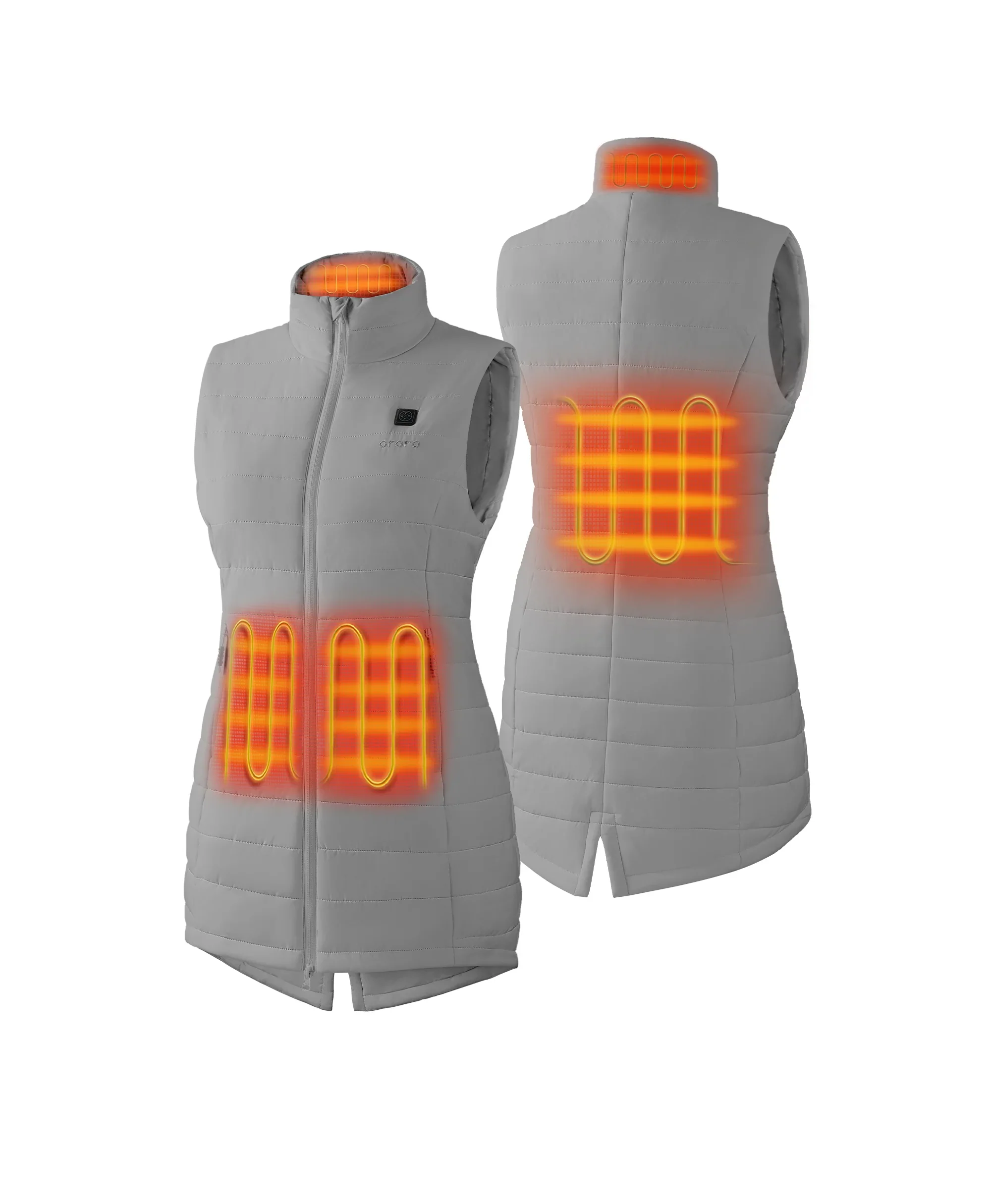Tribeca Women's Heated Long Puffer Vest (Apparel Only) - Image 64