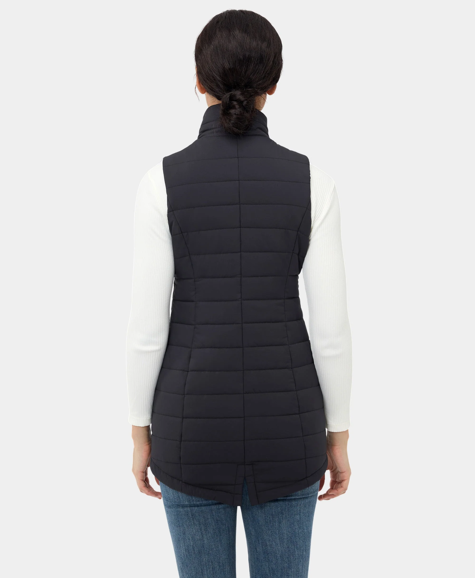 (Open-Box) Tribeca Women's Heated Long Puffer Vest (Battery Set Not Included) - Image 4