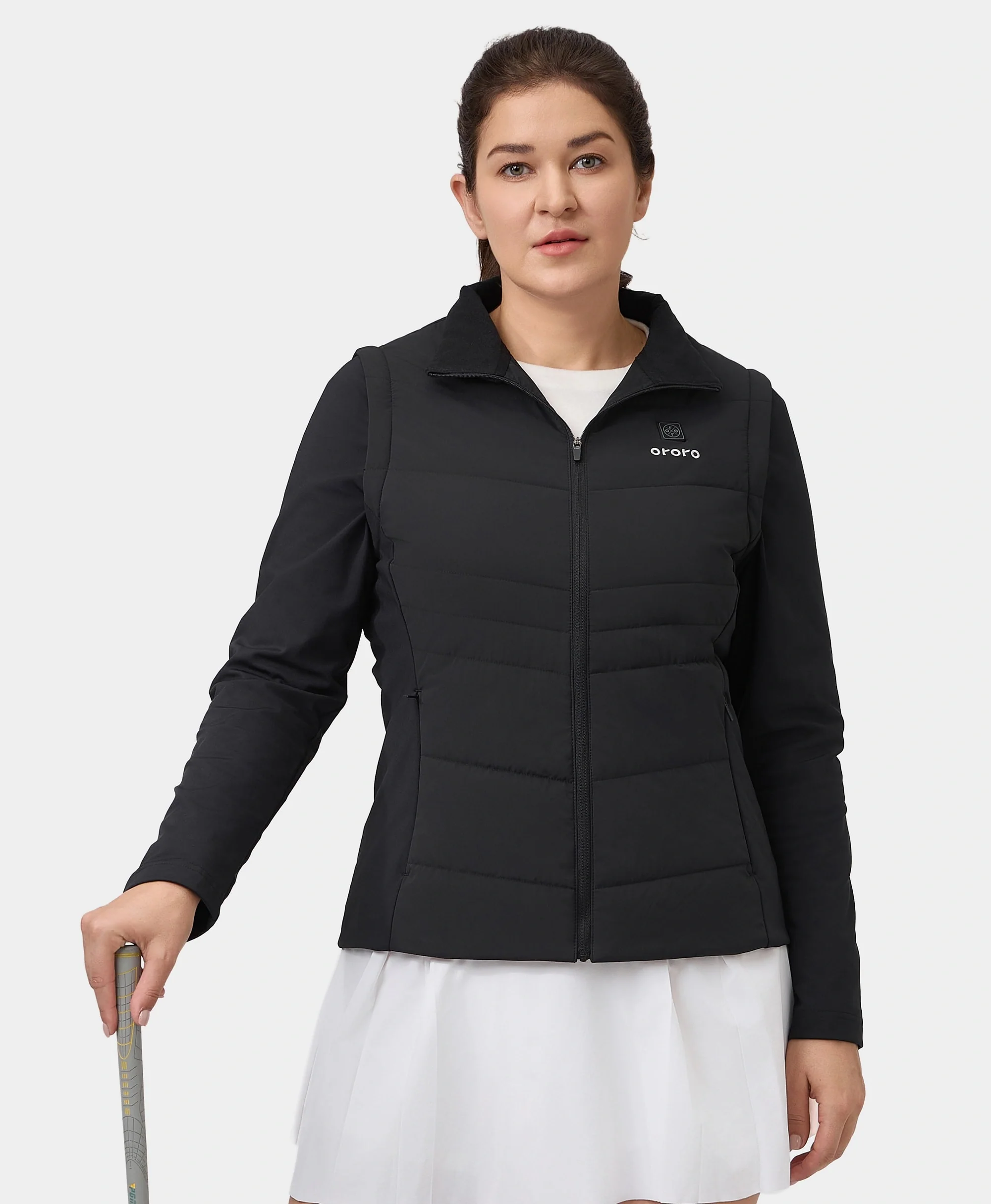 (Open-box) Turnberry Women's Heated Golf Jacket w/ Zip-off Sleeves (Battery Set Not Included) - Image 4