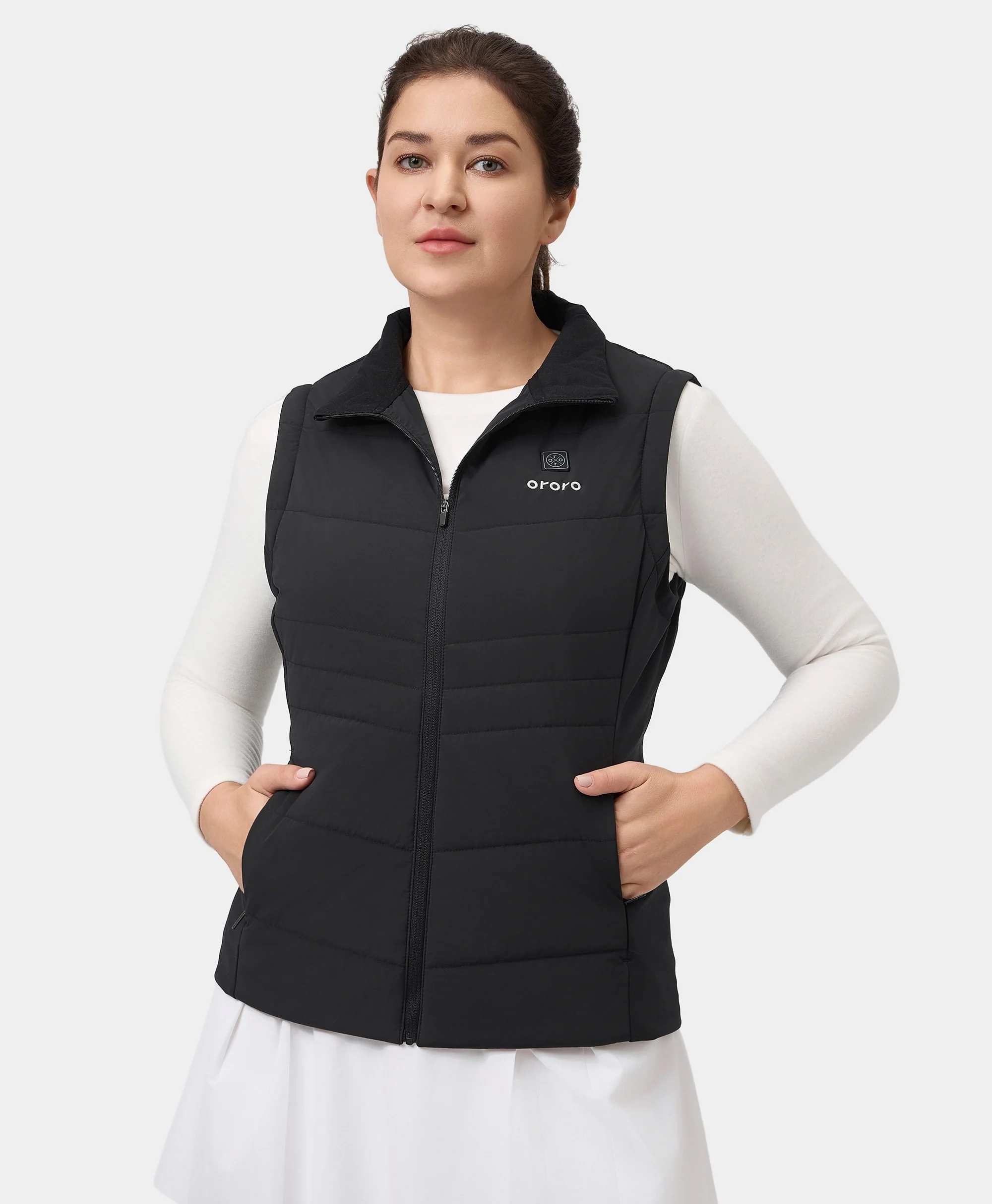 (Open-box) Turnberry Women's Heated Golf Jacket w/ Zip-off Sleeves (Battery Set Not Included) - Image 8