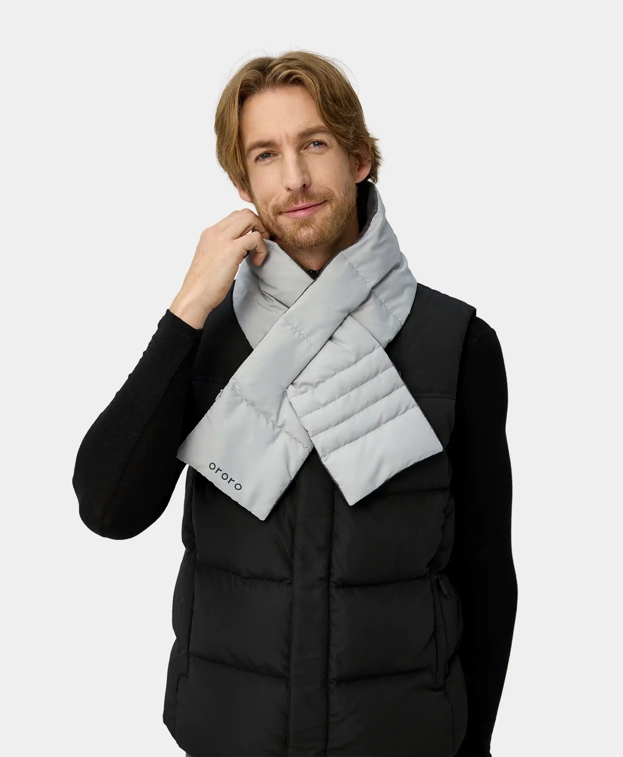 (Open-box) Unisex Heated Puffer Down Scarf - Image 21