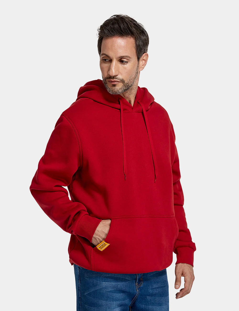 (Open-box) Unisex Heated Pullover Hoodie with Heating on Chests(Battery Set Not Included) - Image 12