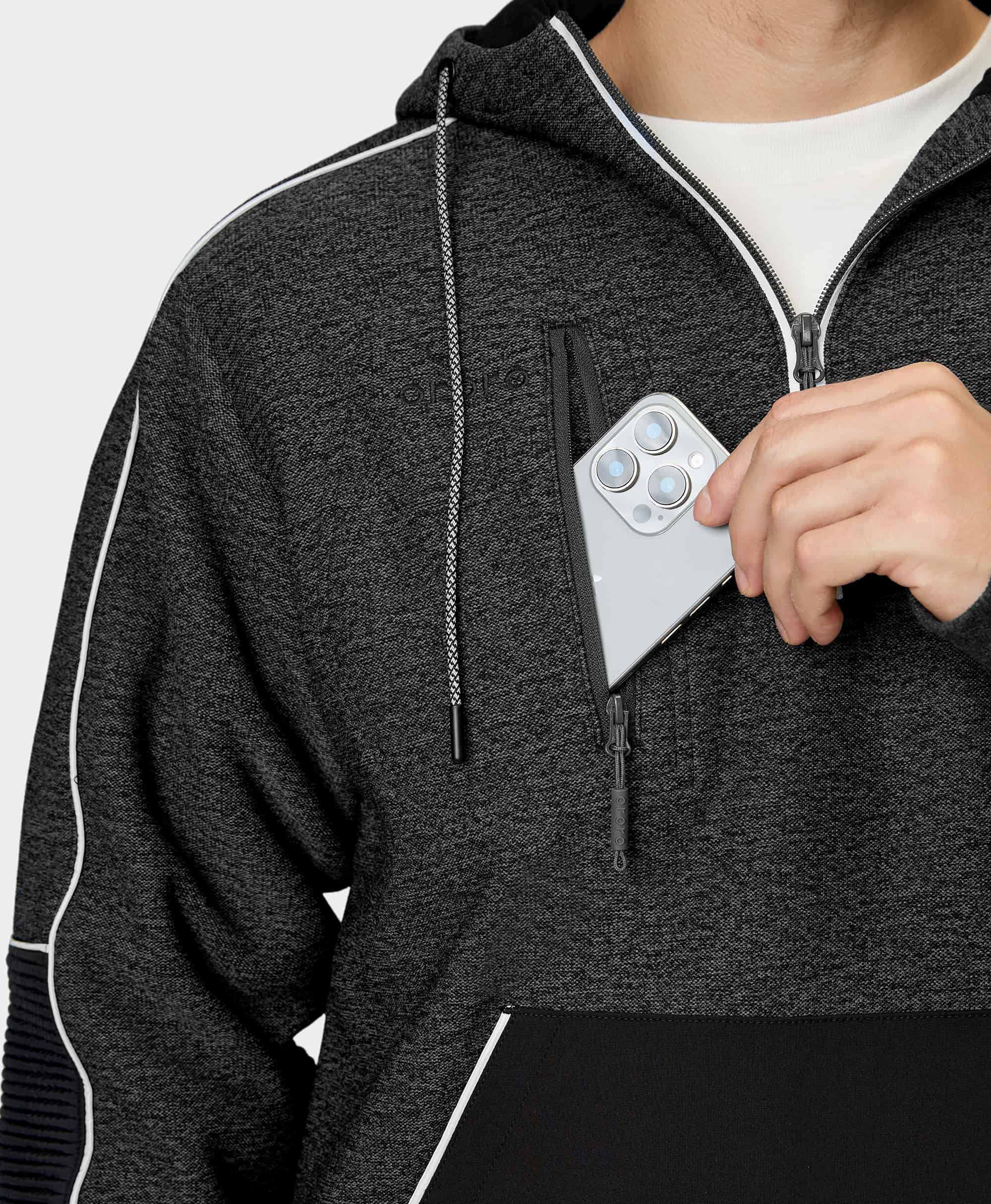 Wayne Men's 5-Zone Heated Pullover Hoodie - Image 13