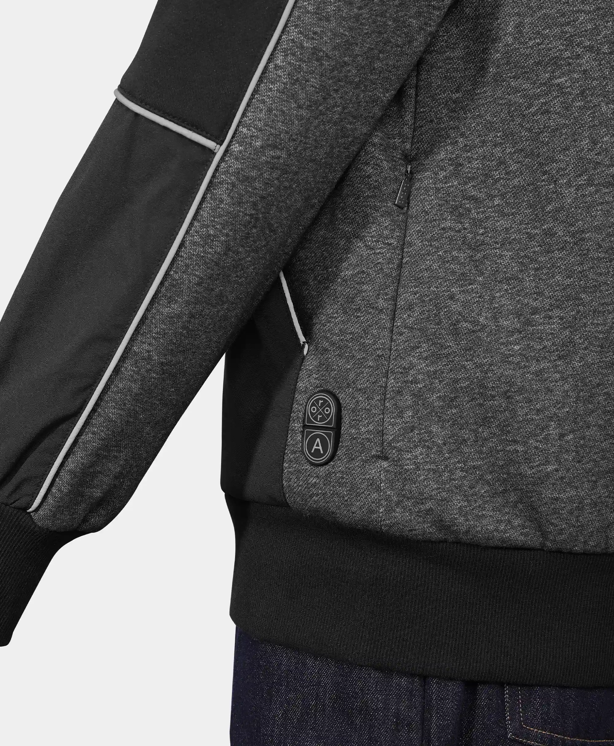 Wayne Unisex 5-Zone Heated Full-Zip Hoodie - Image 13