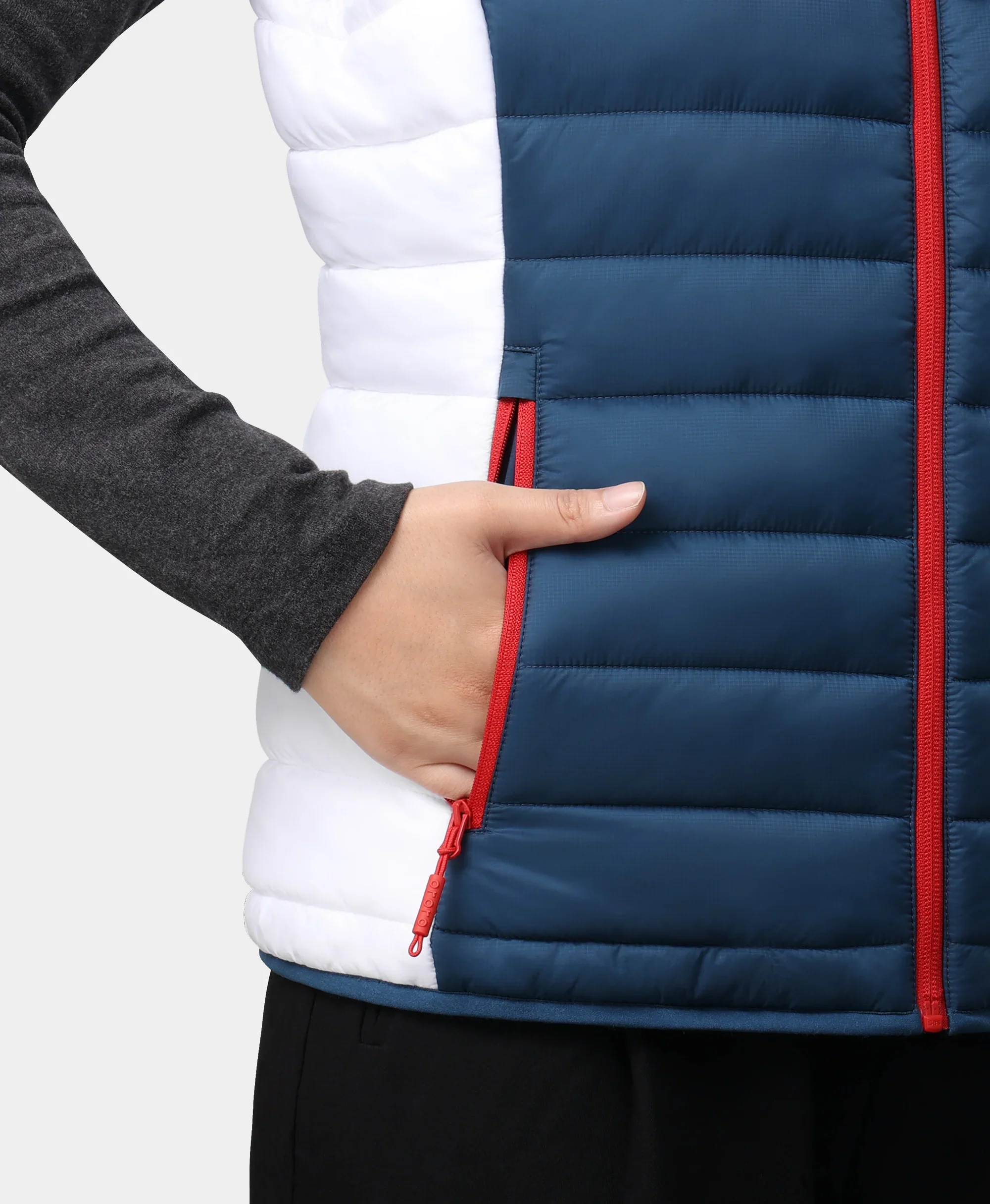 (Open-box) Women's 5-Zone Classic Evo Heated Vest – USABS Edition (Battery Set Not Included) - Image 7