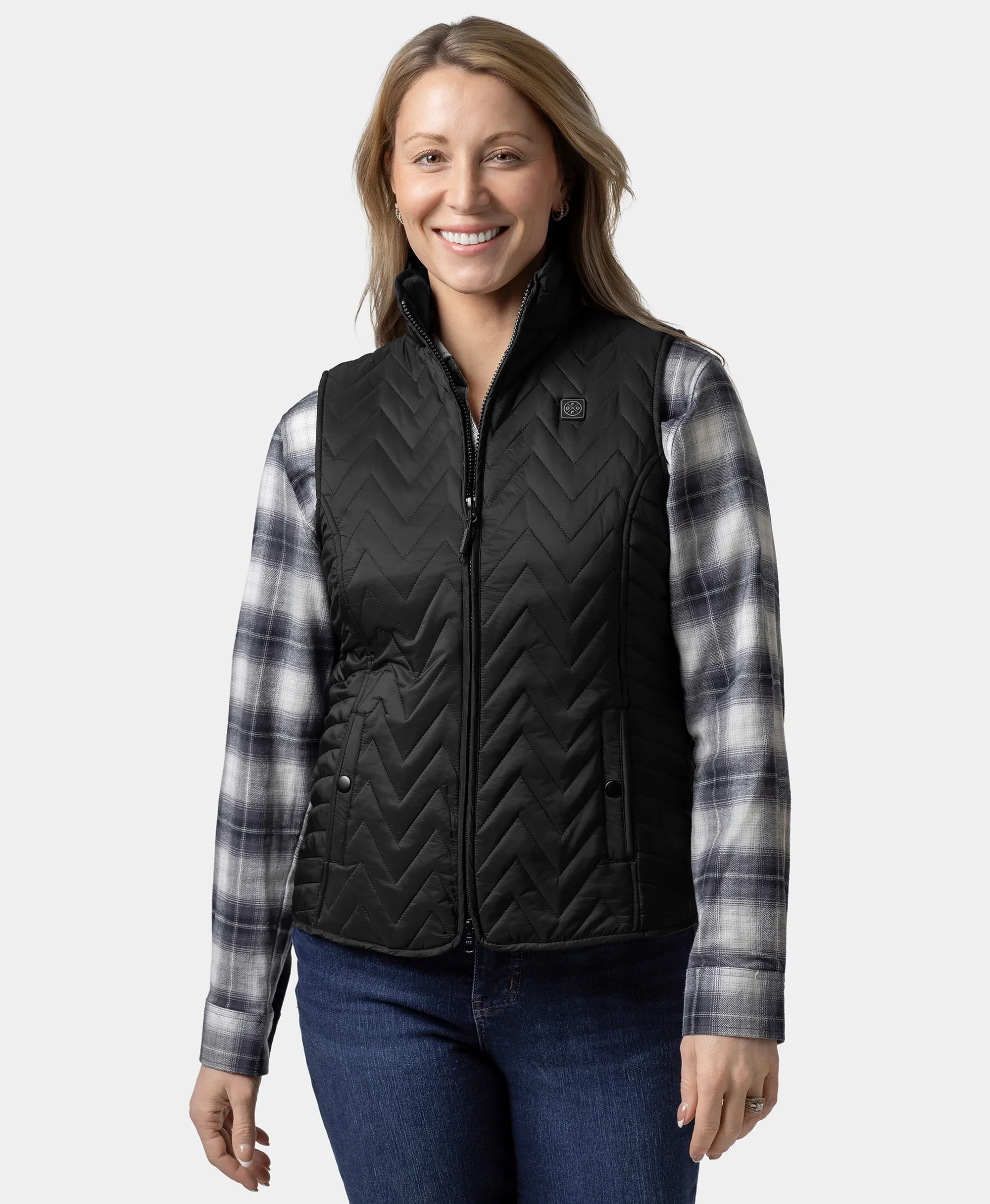 Women's Heated Chevron Quilted Vest (Apparel Only) - Image 16