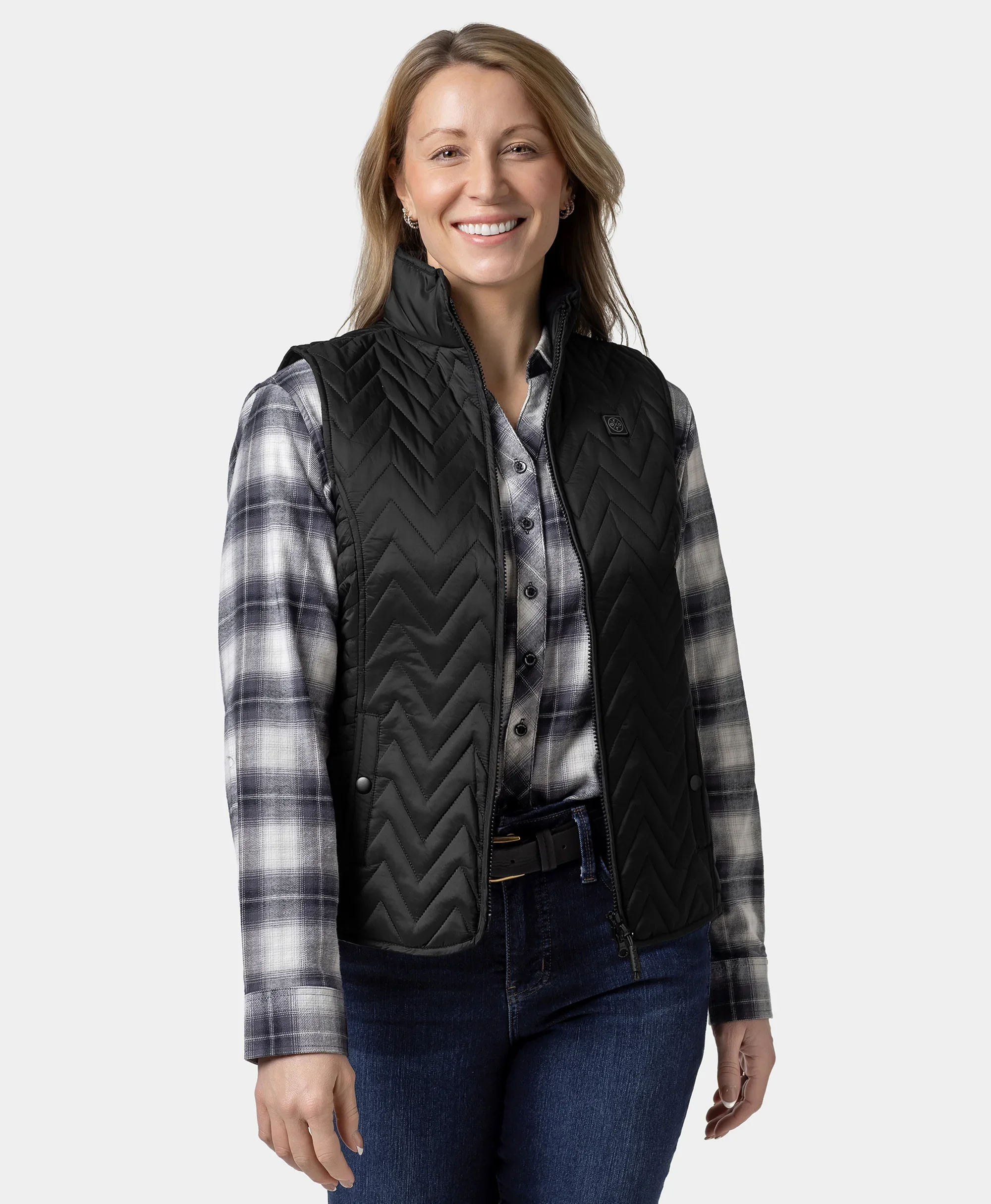 Women's Heated Chevron Quilted Vest (Apparel Only) - Image 17